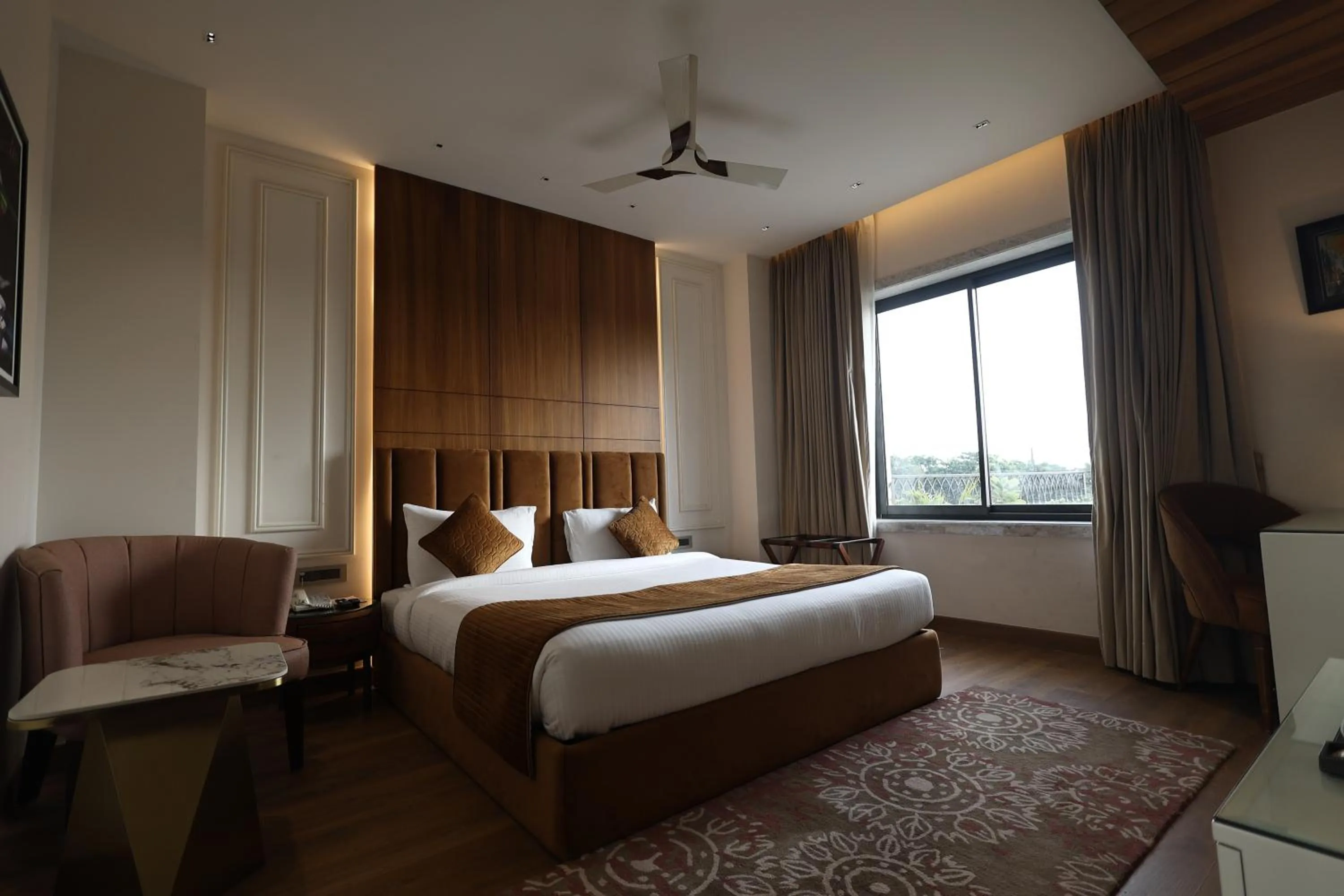 Bed in The Ramayana Hotel, Ayodhya