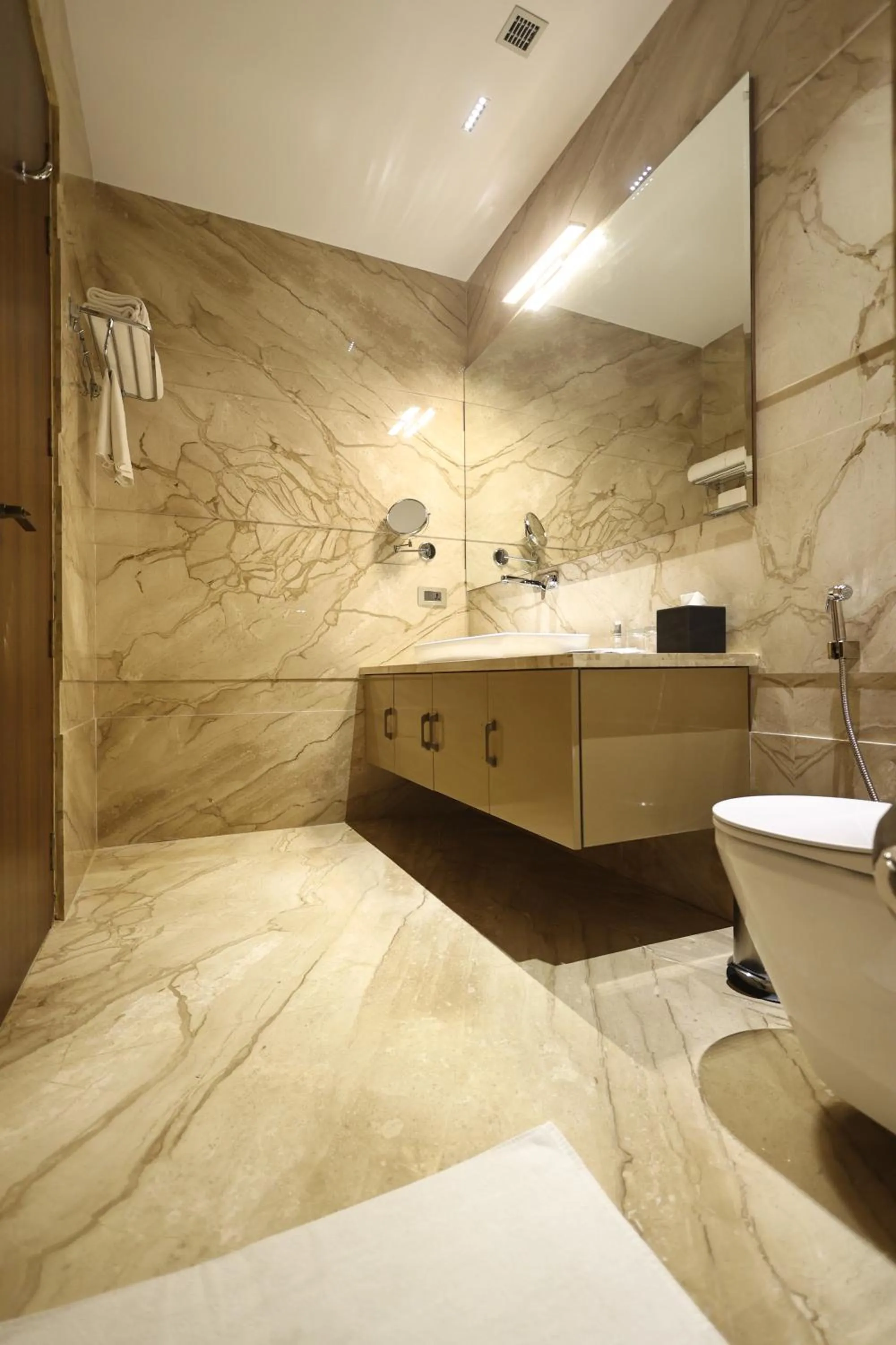 Shower in The Ramayana Hotel, Ayodhya