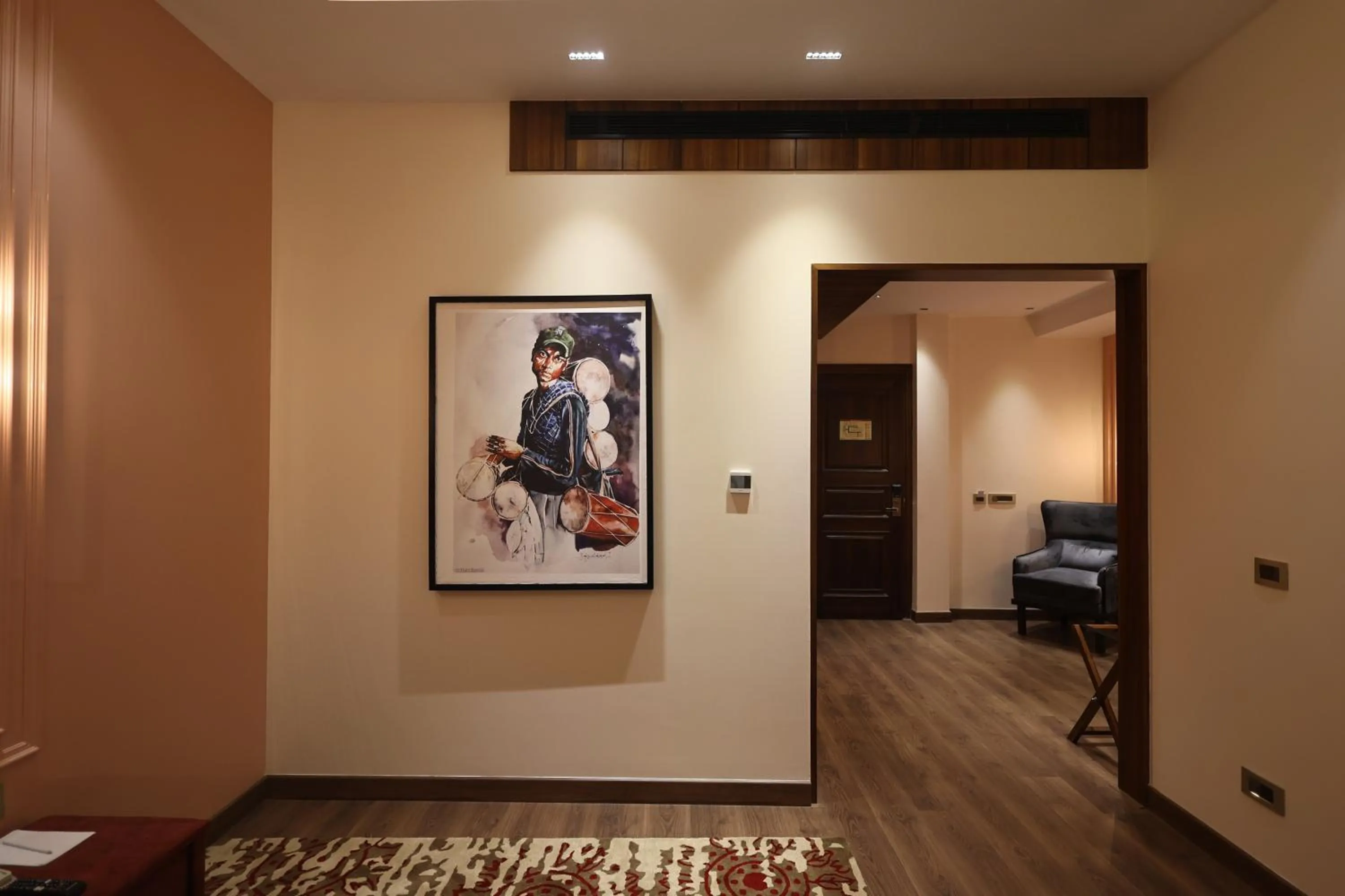 Bed in The Ramayana Hotel, Ayodhya