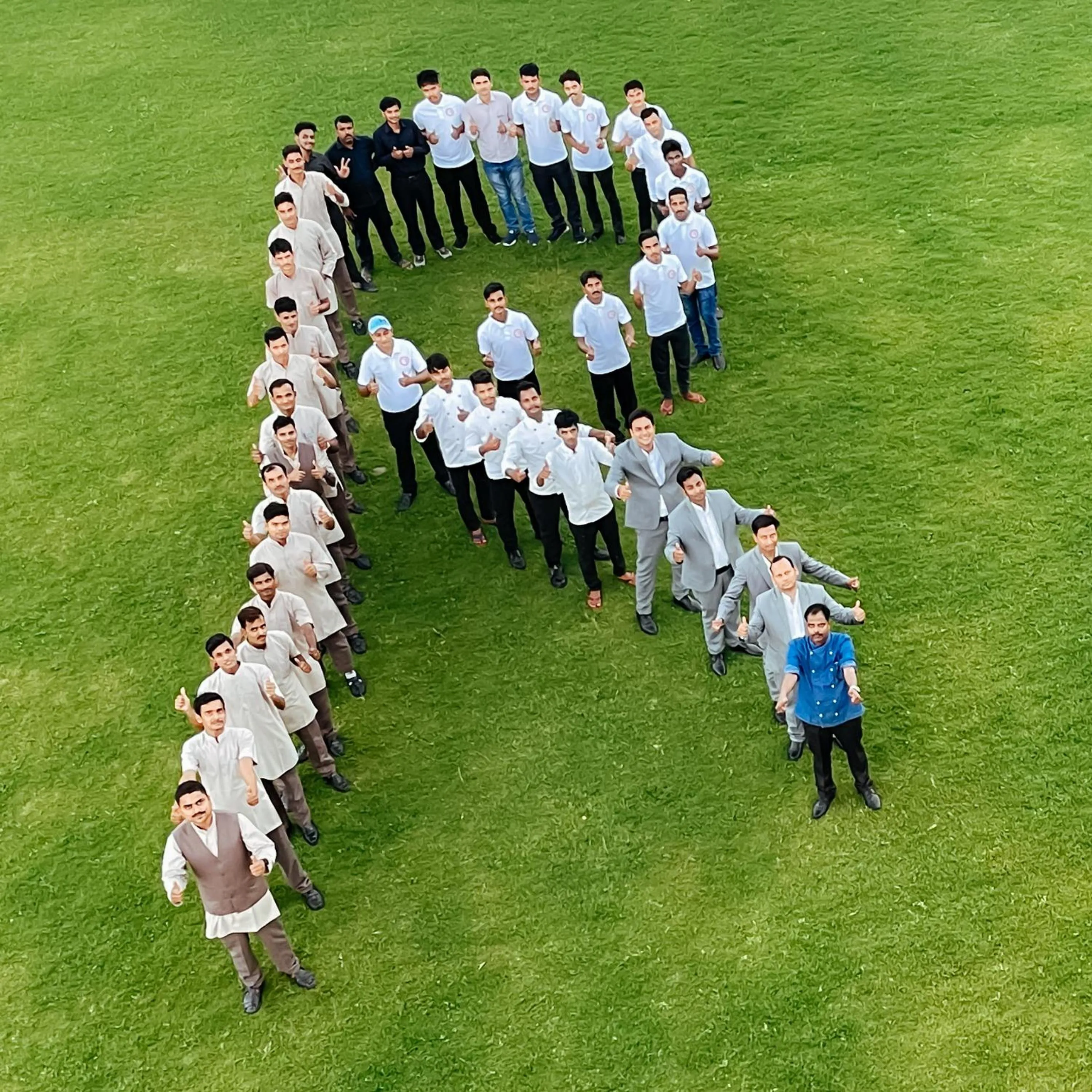 People in The Ramayana Hotel, Ayodhya
