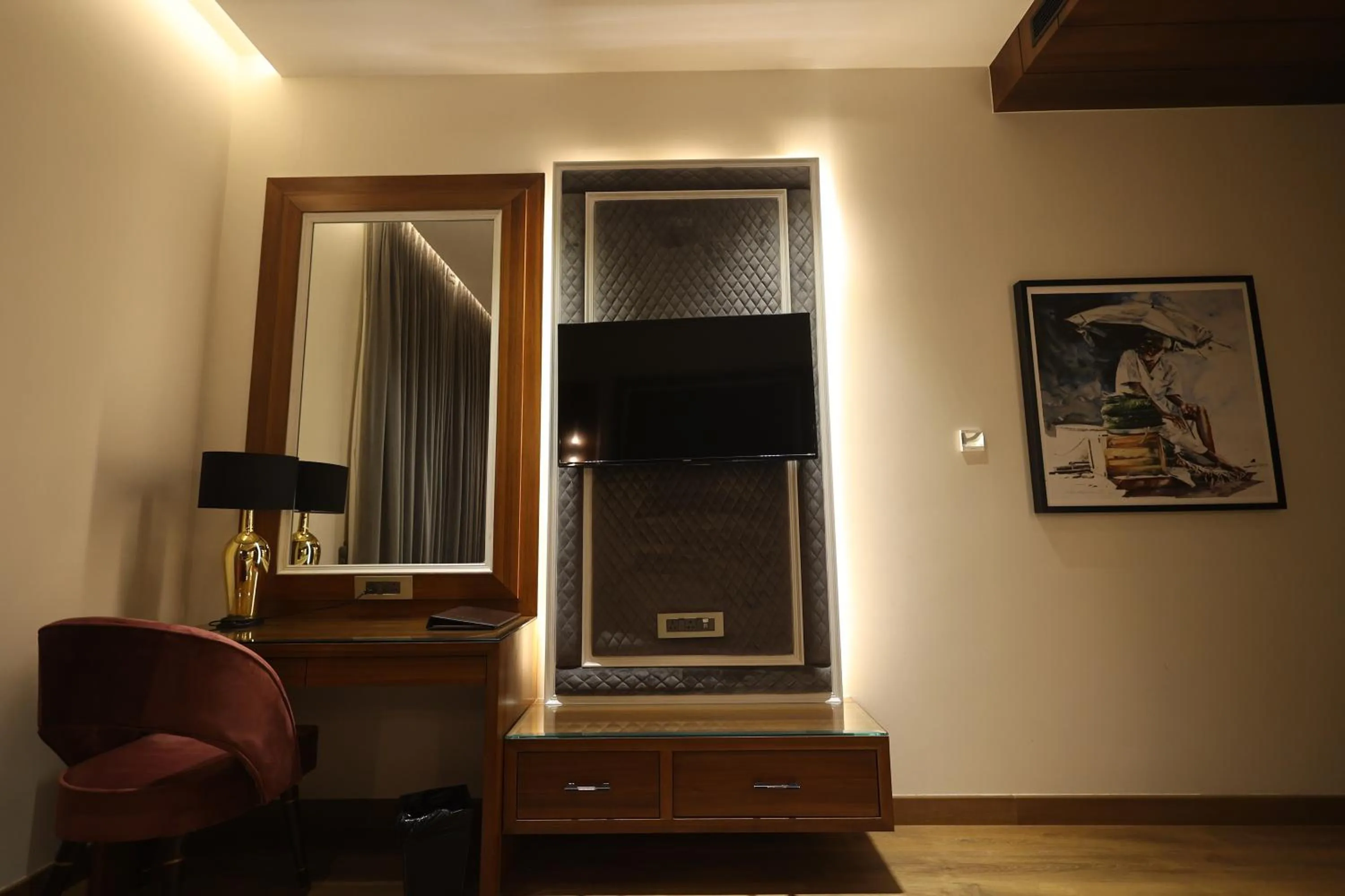 TV and multimedia in The Ramayana Hotel, Ayodhya