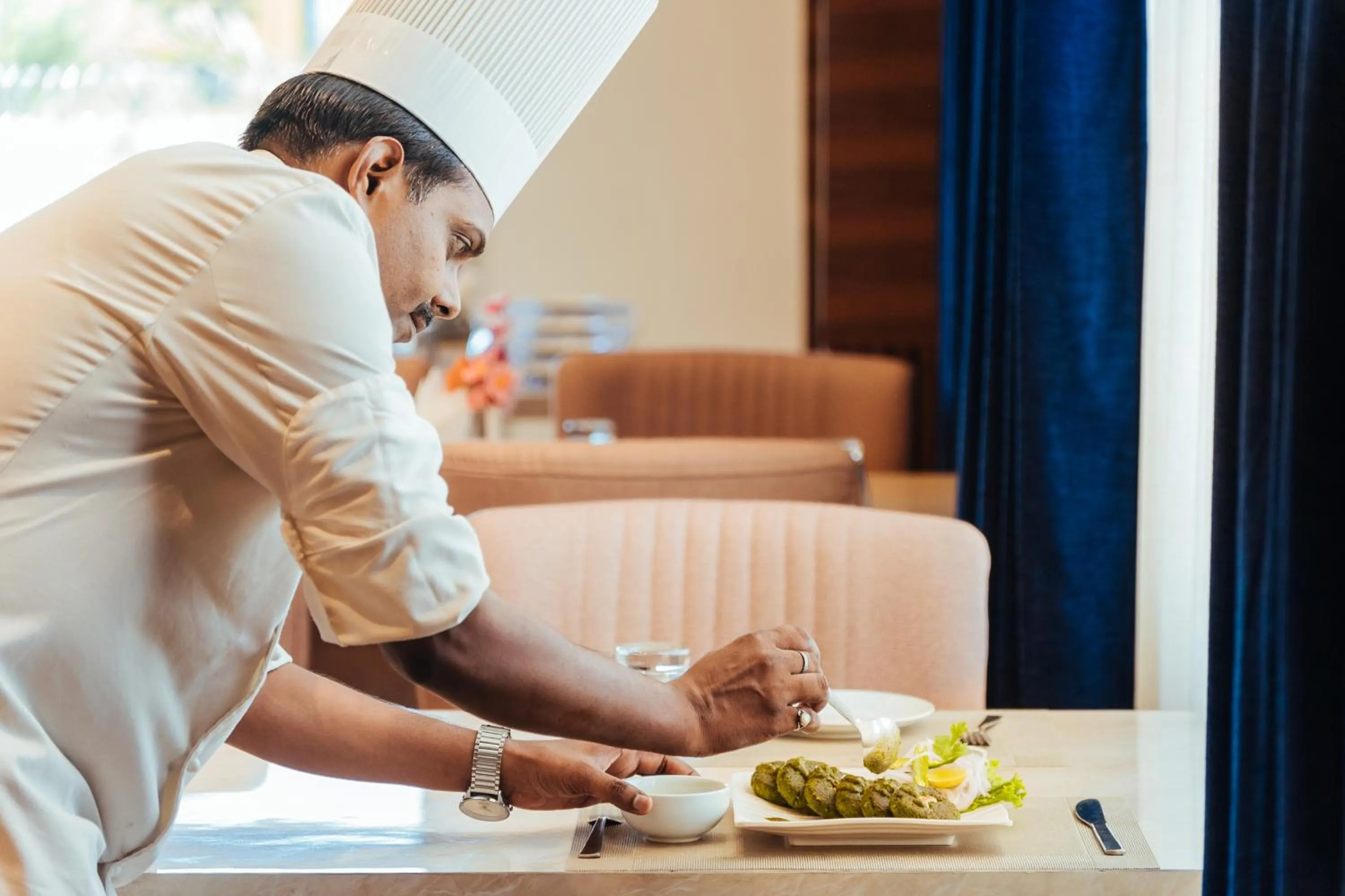 Restaurant/places to eat in The Ramayana Hotel, Ayodhya