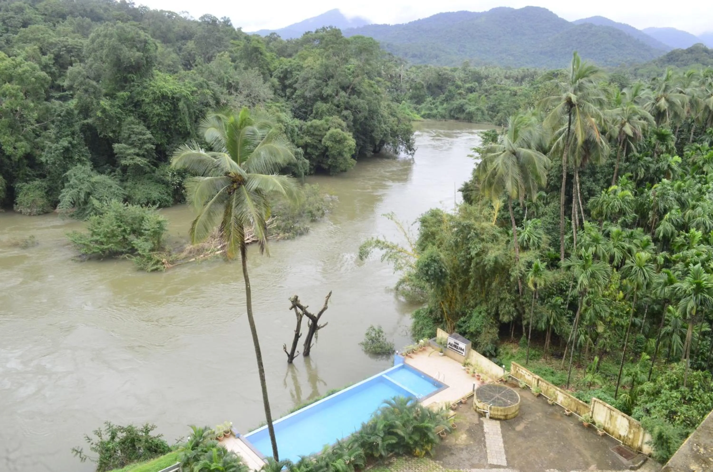 Swimming pool in The Aurum Subrahmanya
