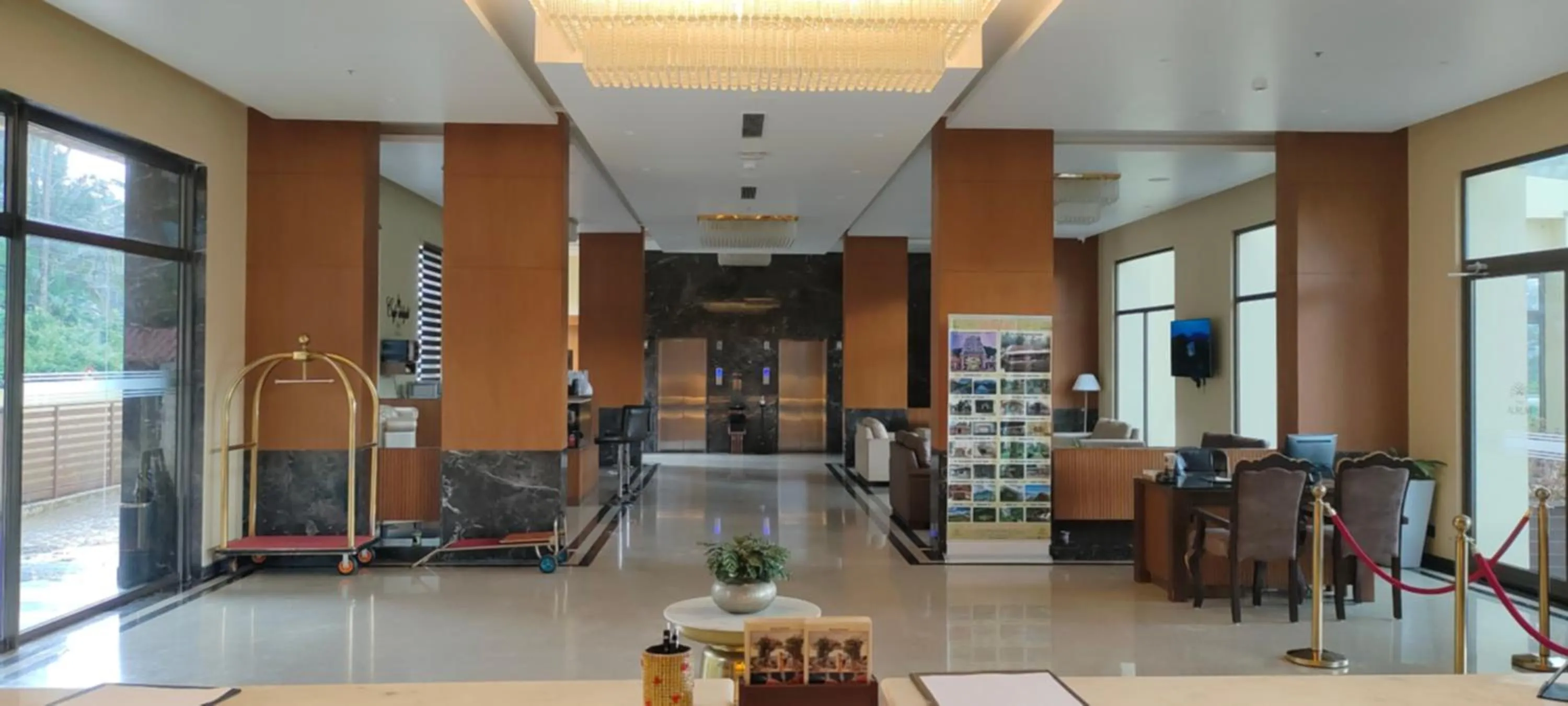 Lobby or reception in The Aurum Subrahmanya