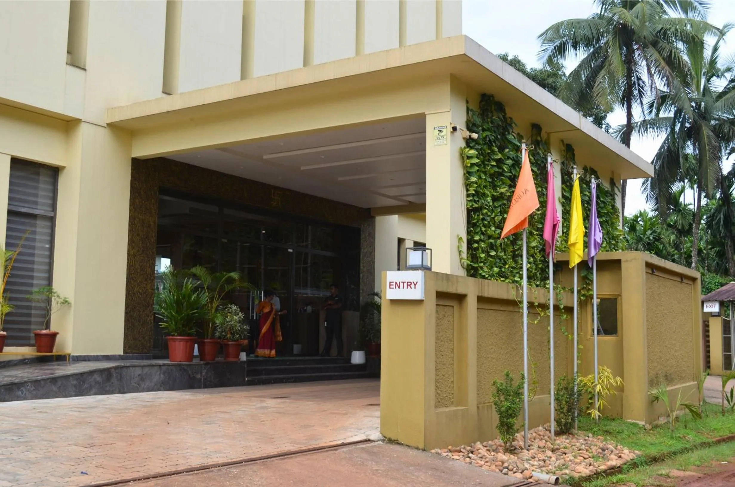 Facade/entrance in The Aurum Subrahmanya