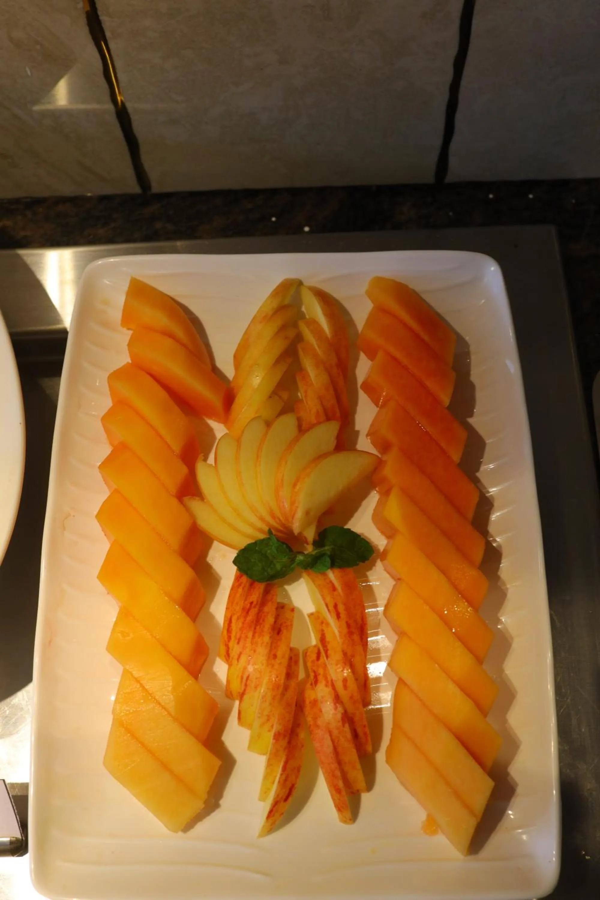 Buffet breakfast in The Aurum Subrahmanya