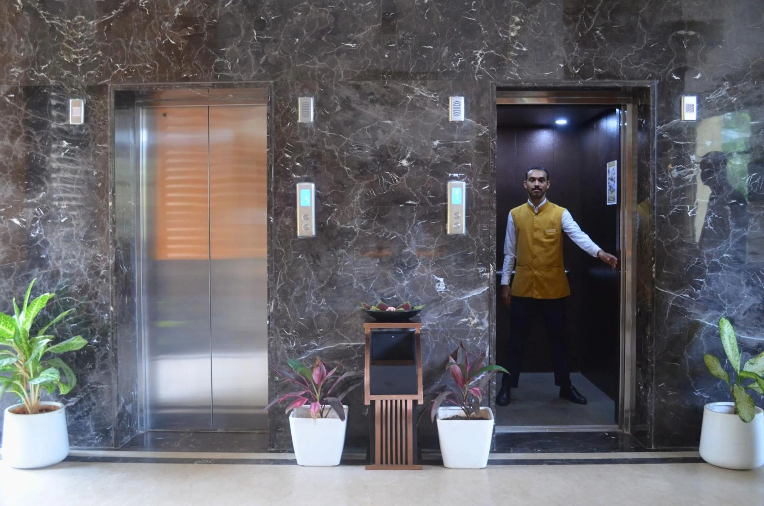 elevator in The Aurum Subrahmanya