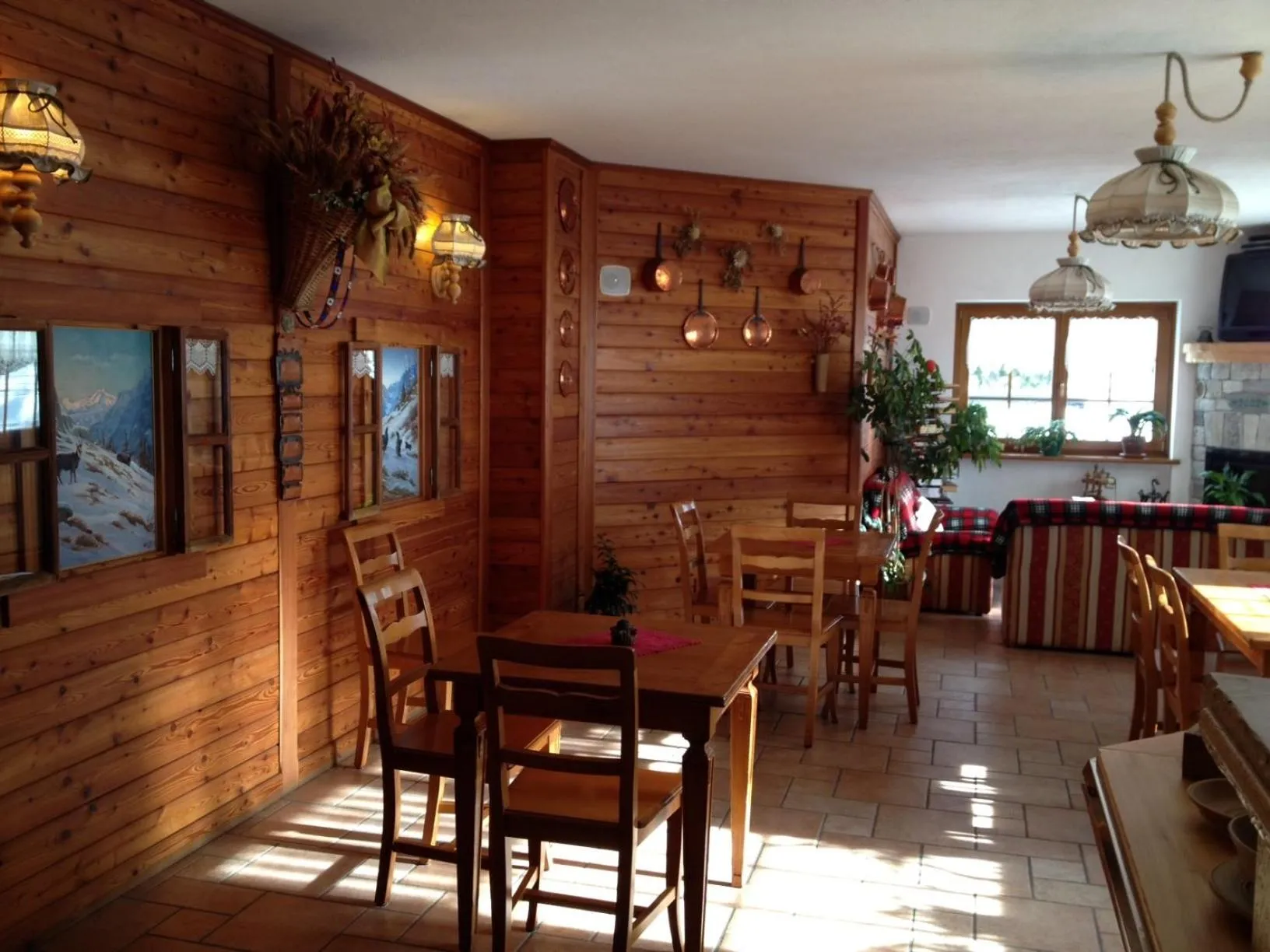 Lounge or bar in Residence Oberteil