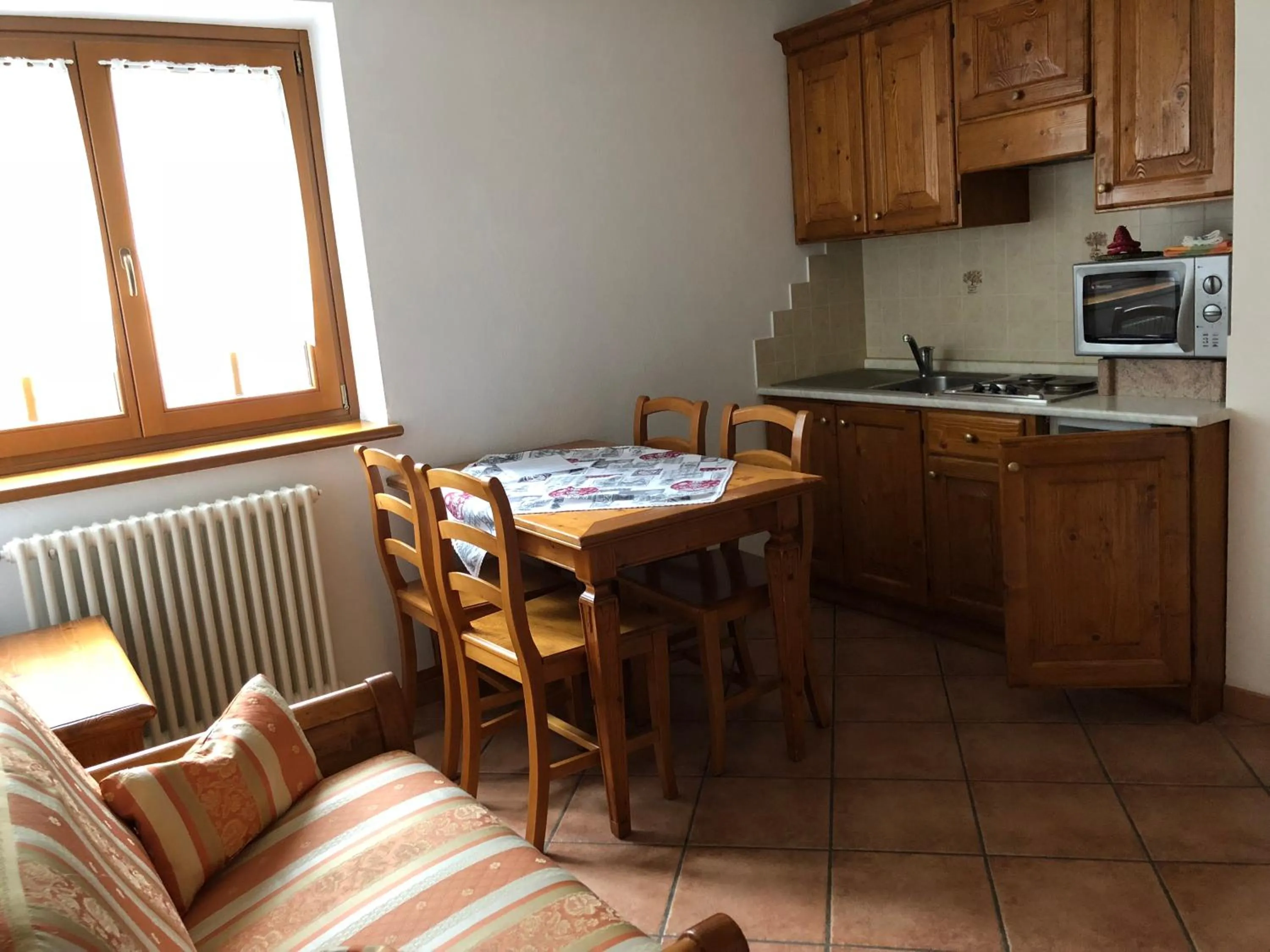 Dining area in Residence Oberteil
