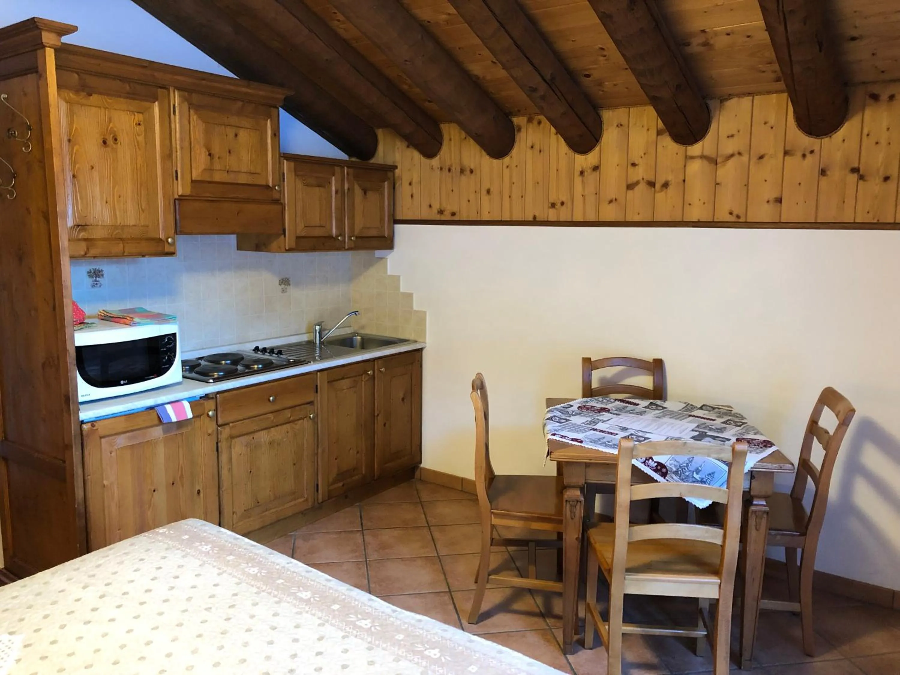 Kitchen or kitchenette in Residence Oberteil