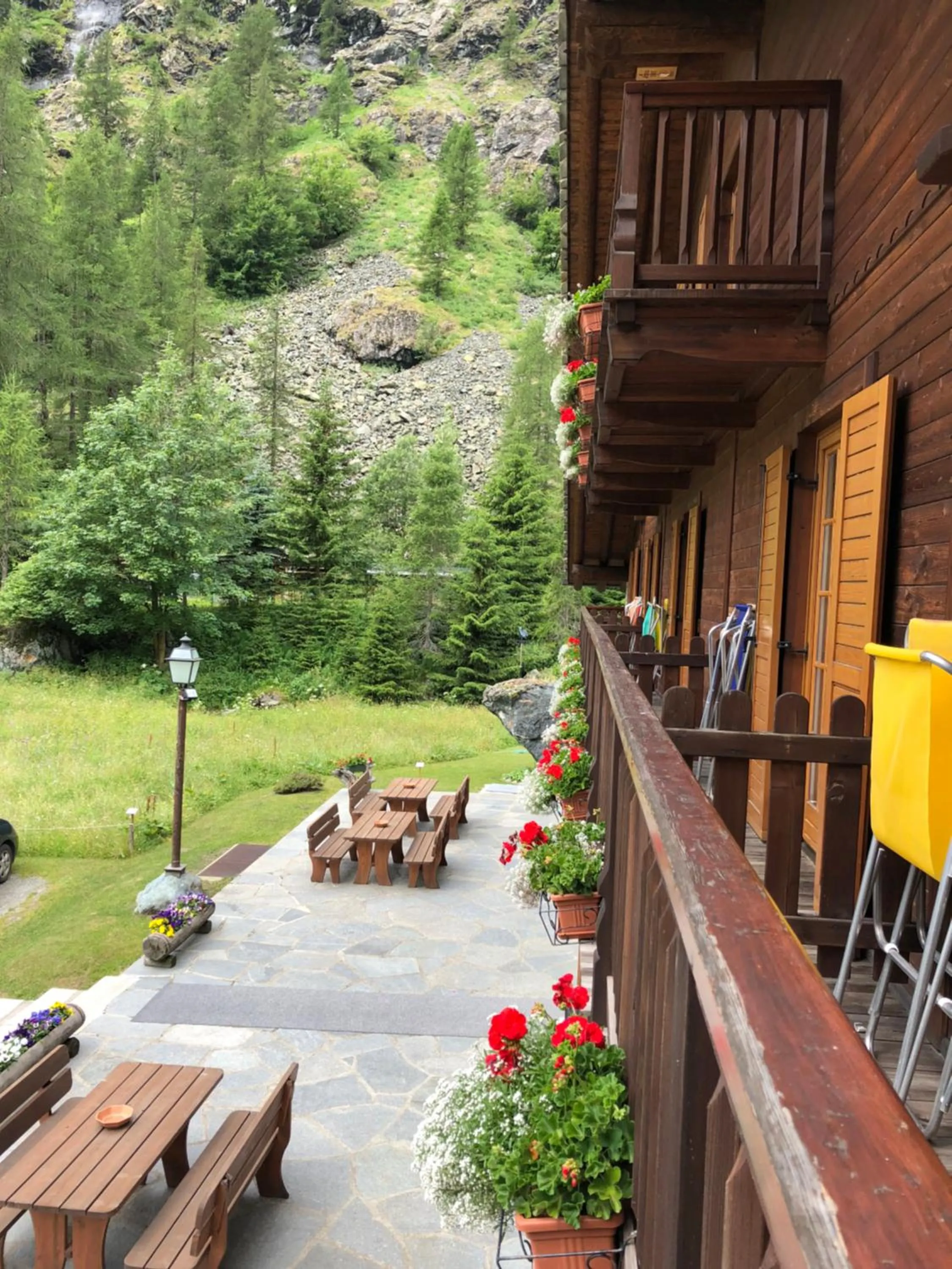 Balcony/Terrace in Residence Oberteil