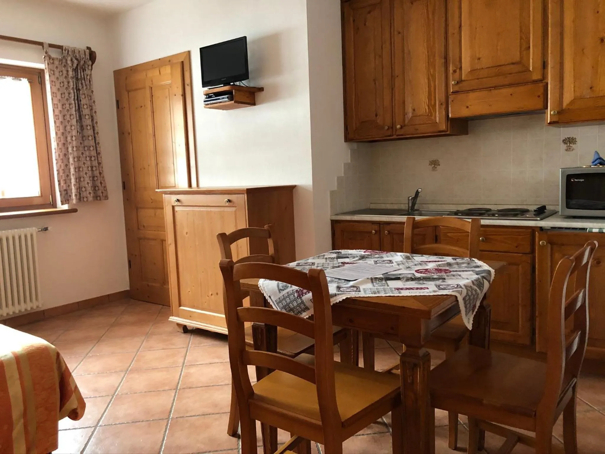 Kitchen or kitchenette in Residence Oberteil