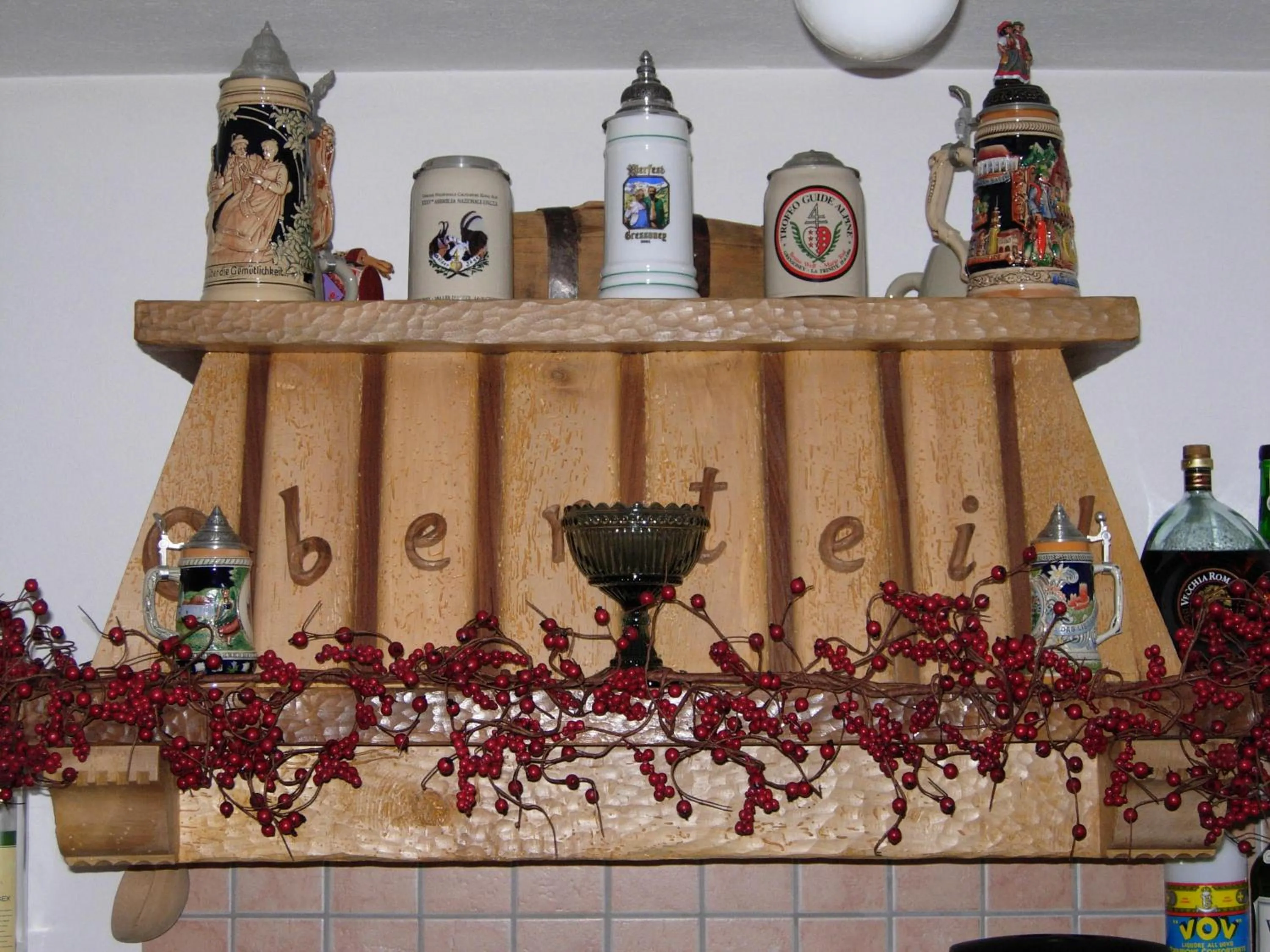 Lounge or bar in Residence Oberteil