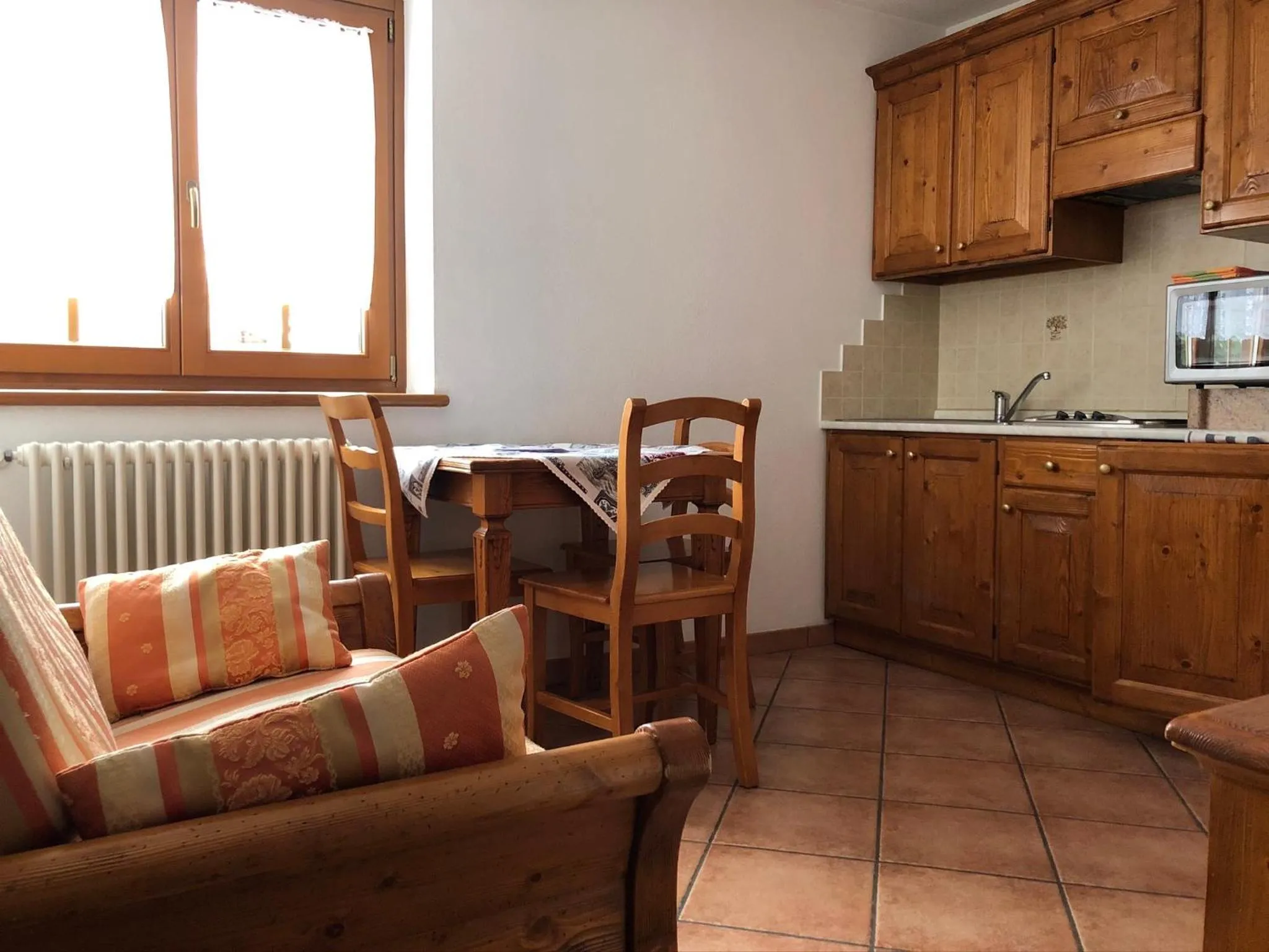 Kitchen or kitchenette in Residence Oberteil