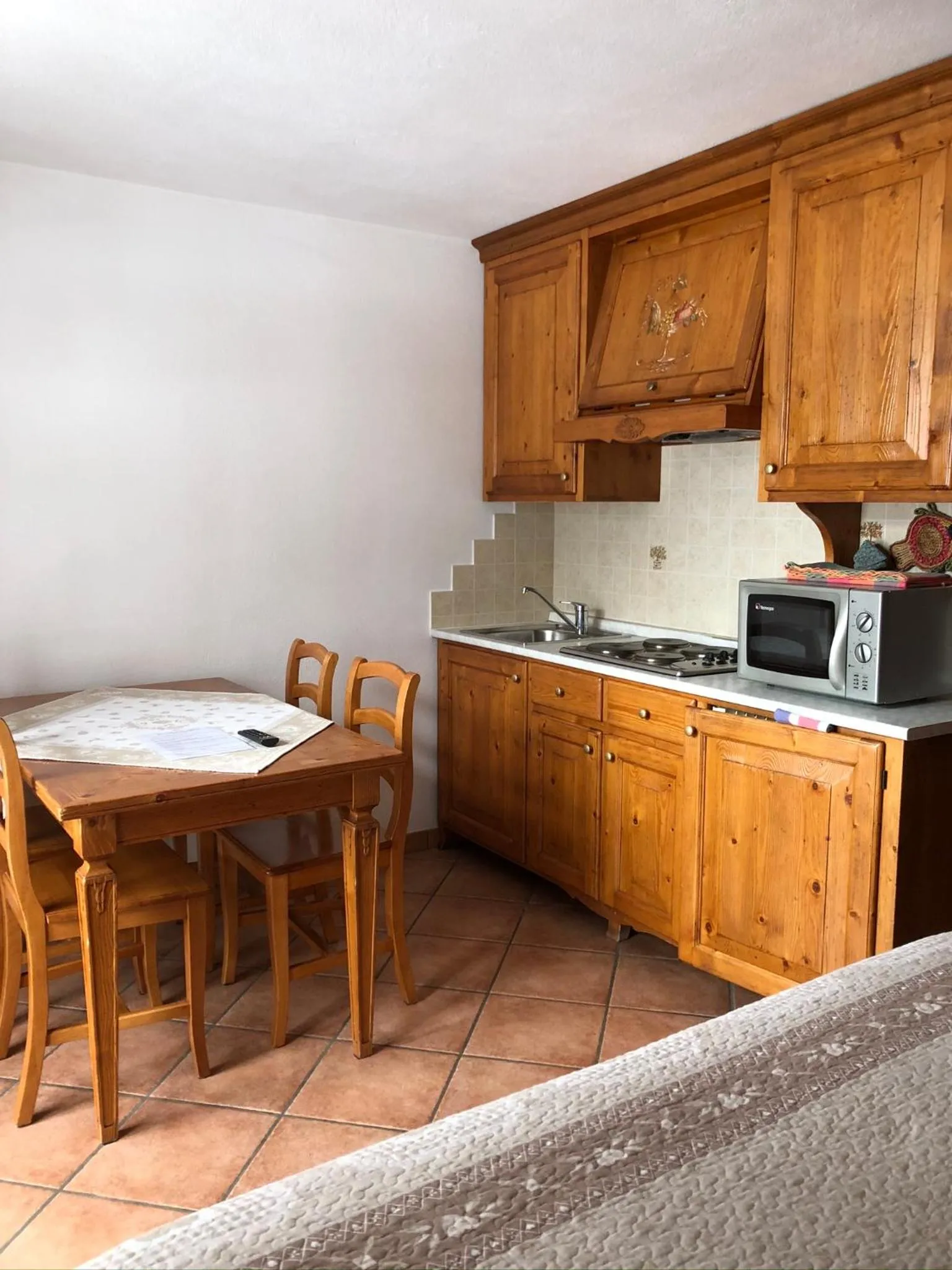 Kitchen or kitchenette in Residence Oberteil