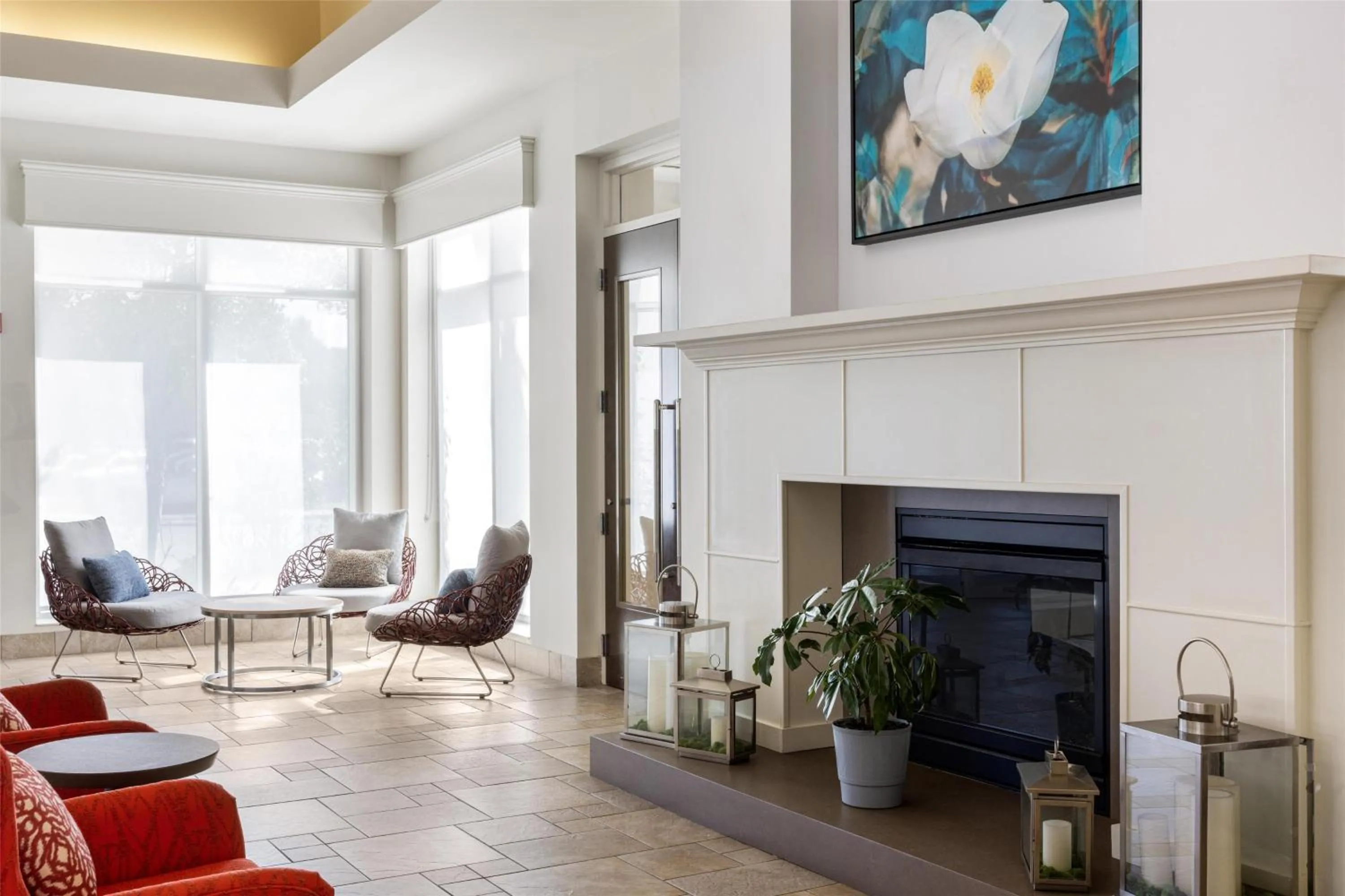 Lobby or reception in Hilton Garden Inn Pascagoula