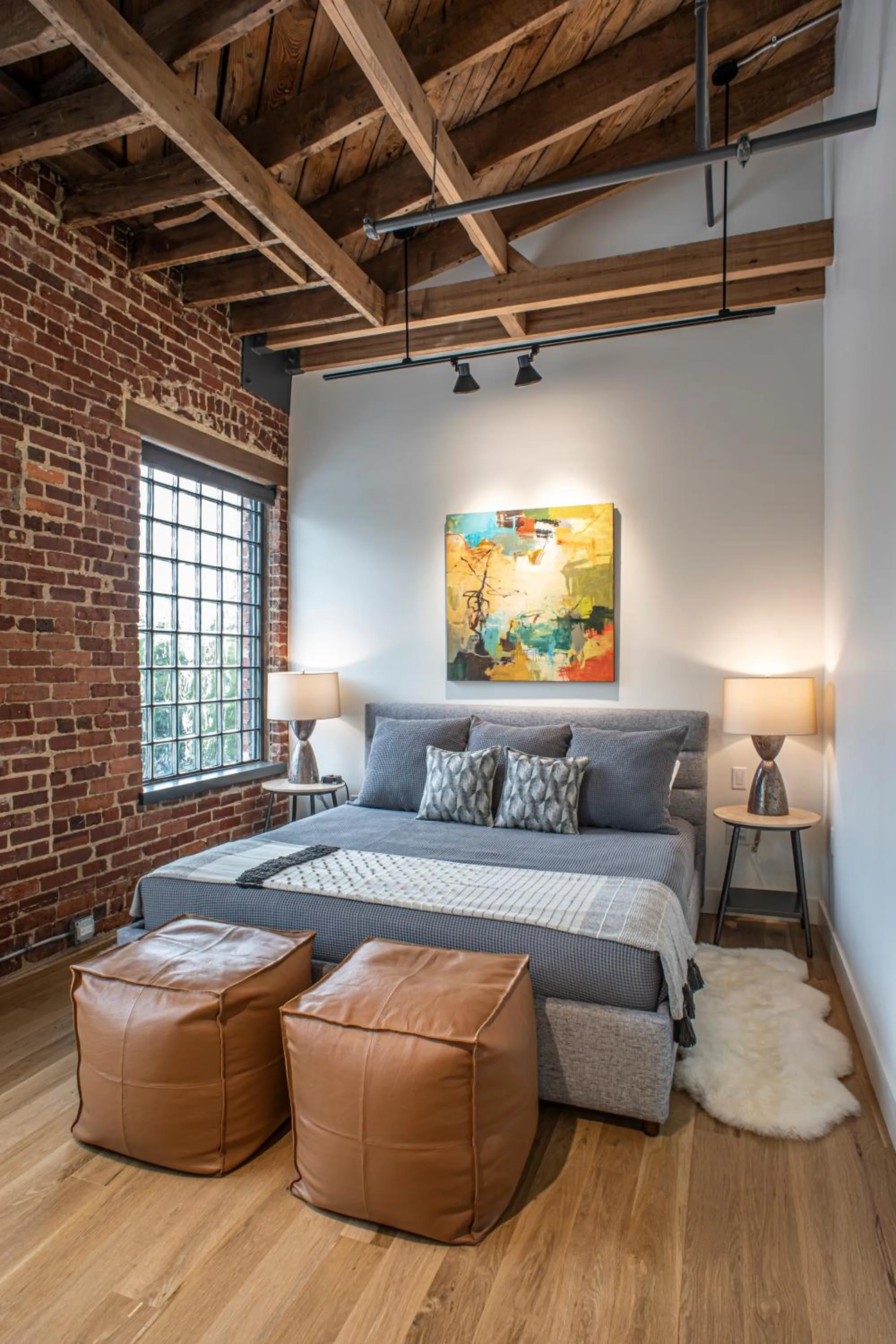 Bedroom, Bed in Elevation Lofts Hotel