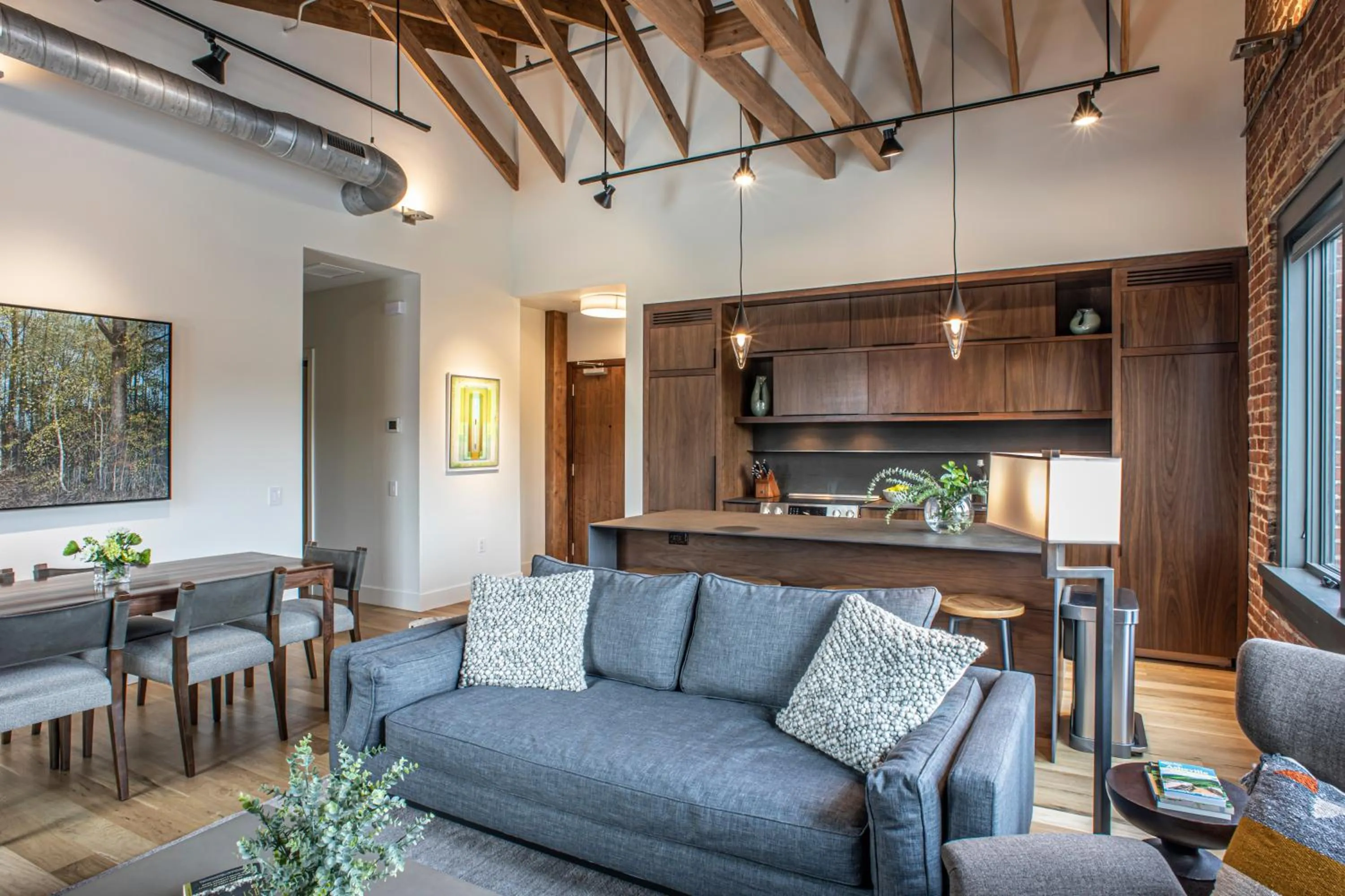 Living room in Elevation Lofts Hotel