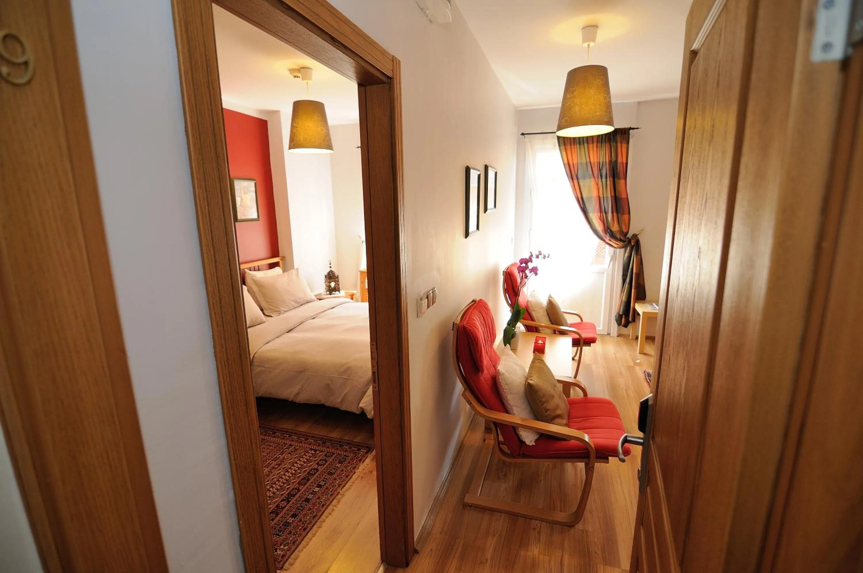 Seating area, Bed in Ahmet Efendi Evi