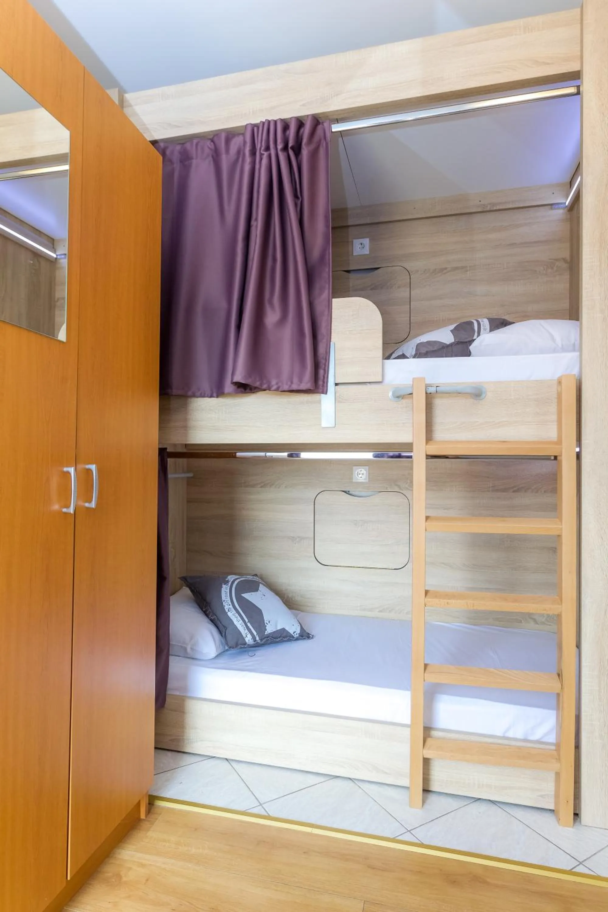 bunk bed, Bed in Apartments in city center Ventus