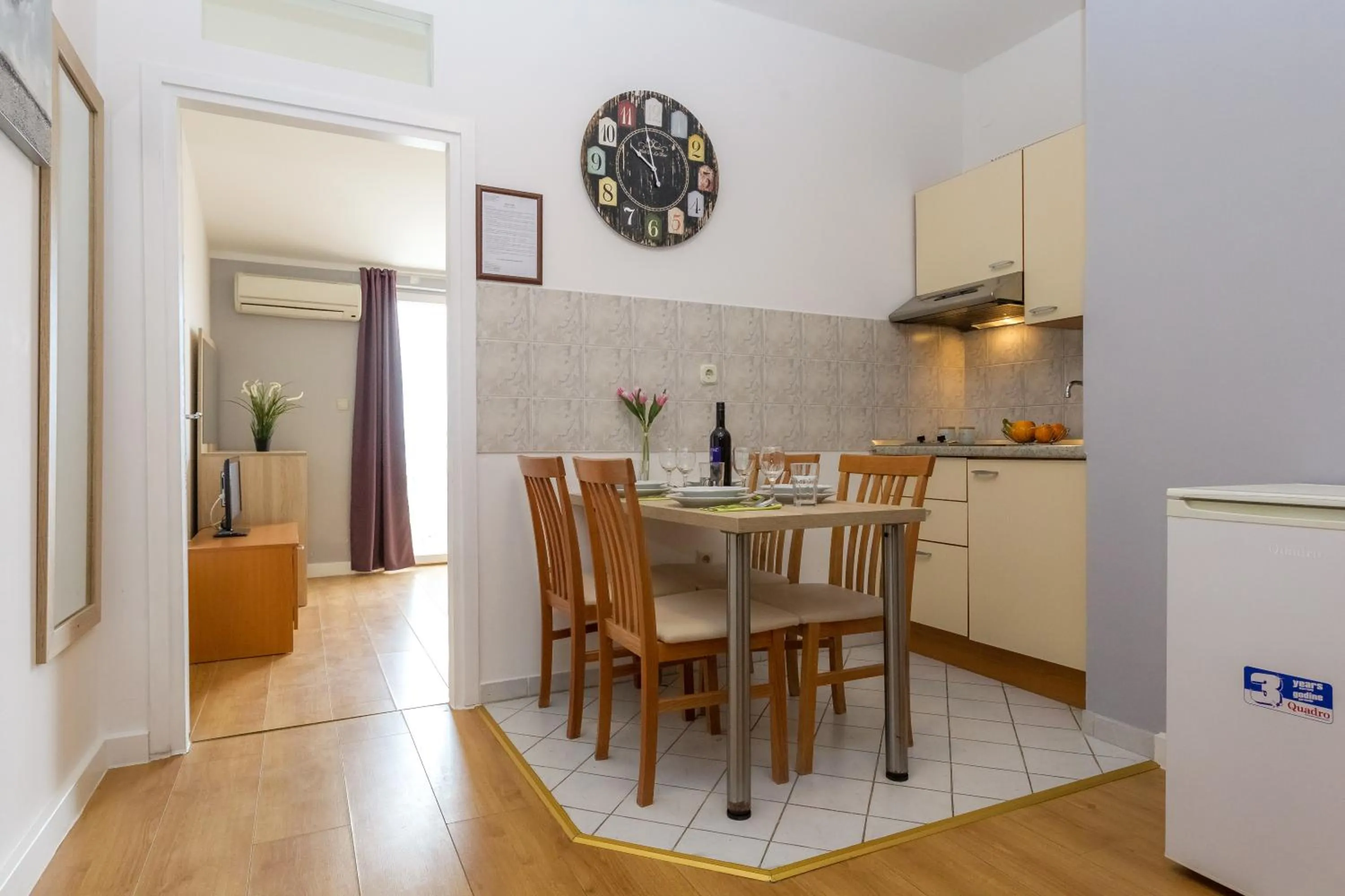 Kitchen or kitchenette in Apartments in city center Ventus