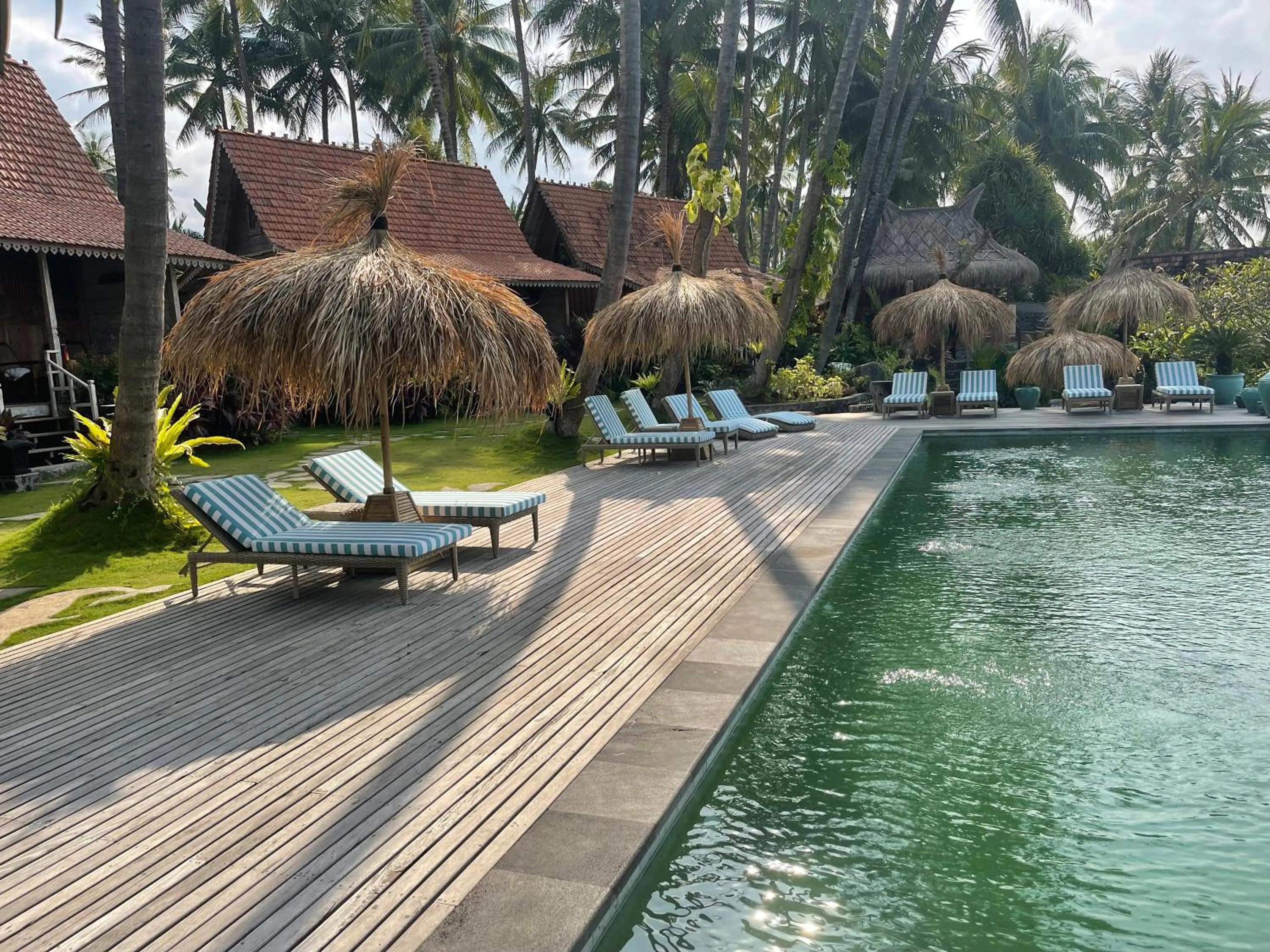 Swimming pool in Louka Beach Bali