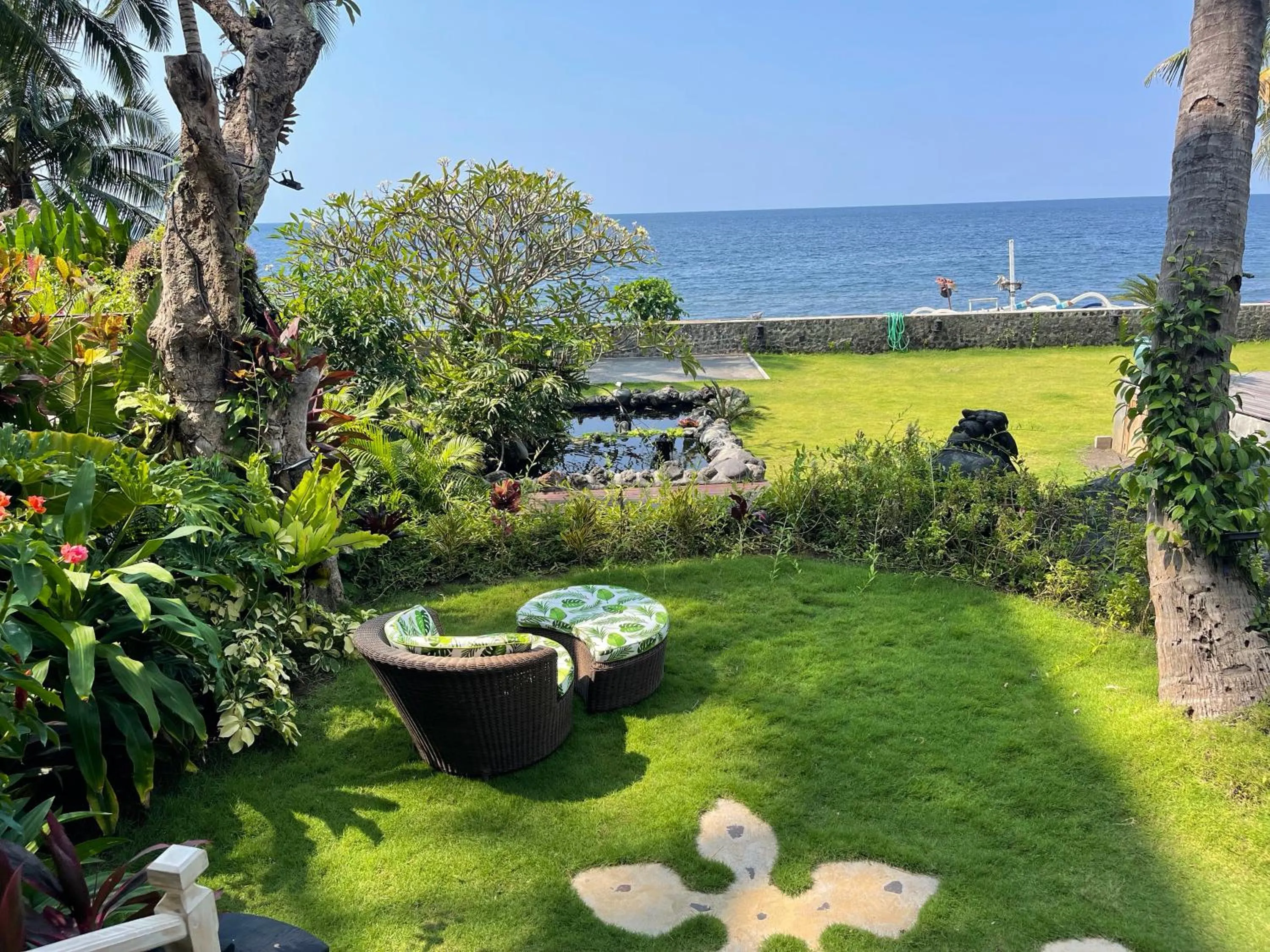 Sea view in Louka Beach Bali