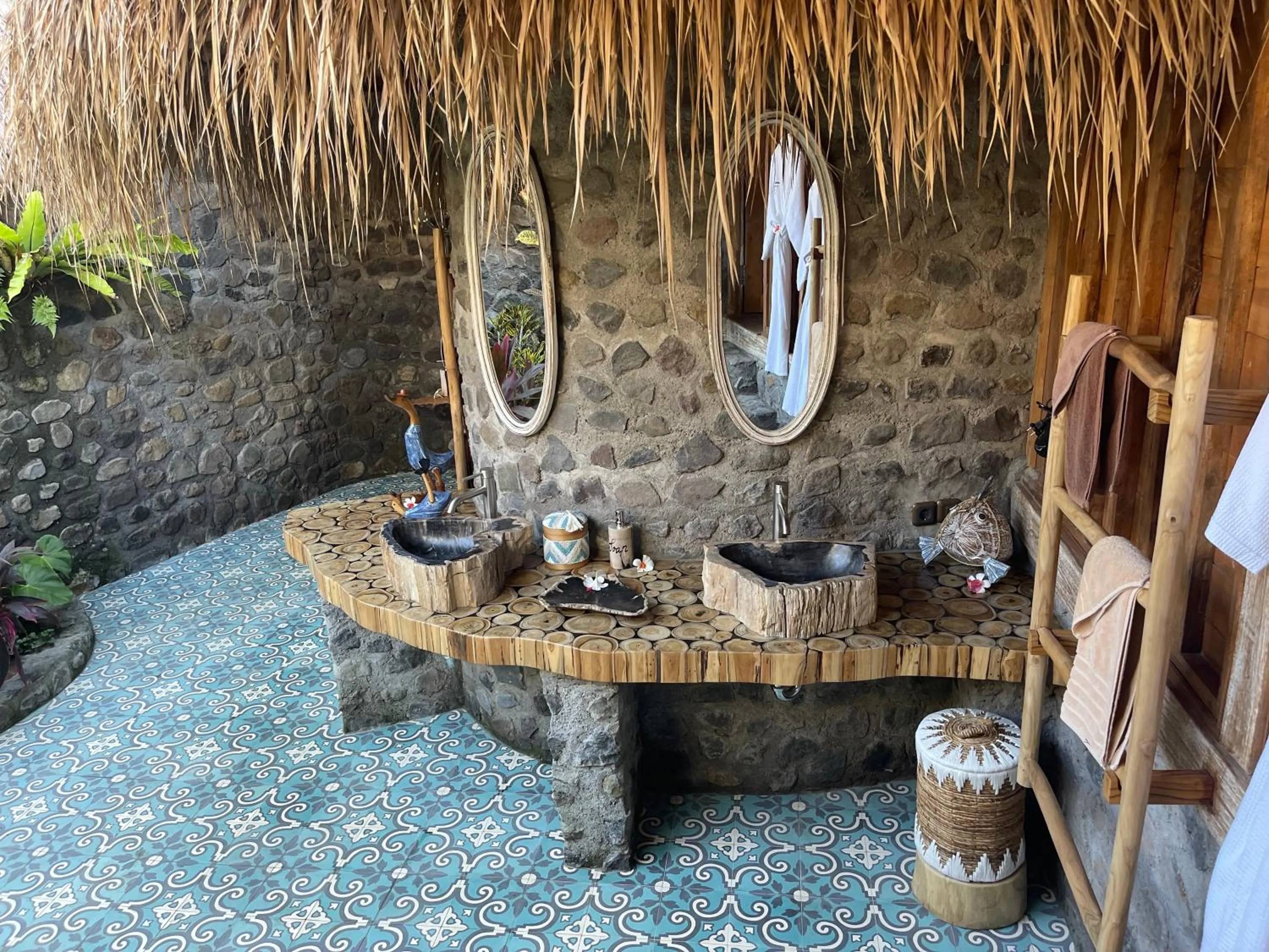 Bathroom in Louka Beach Bali