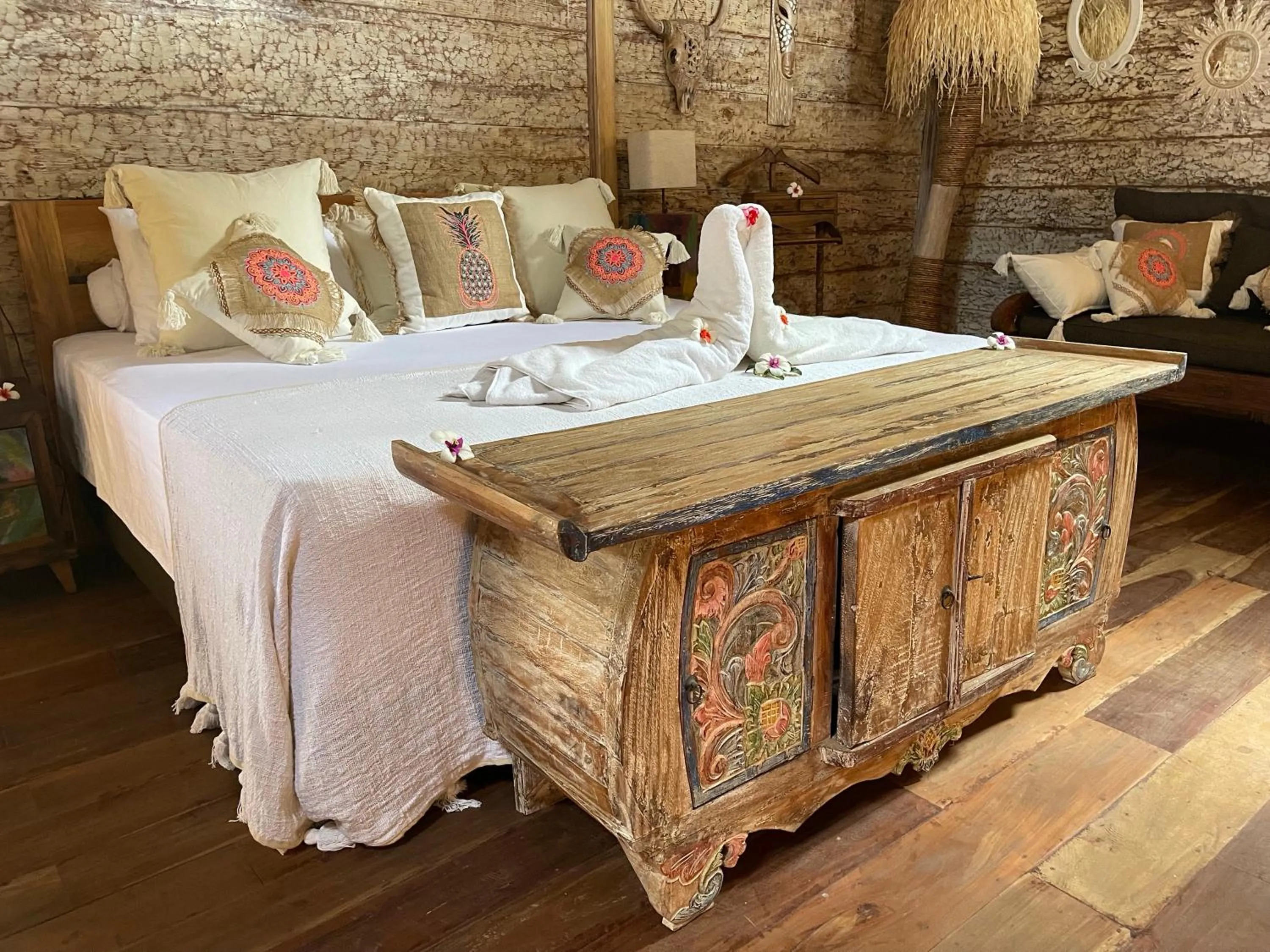 Bed in Louka Beach Bali