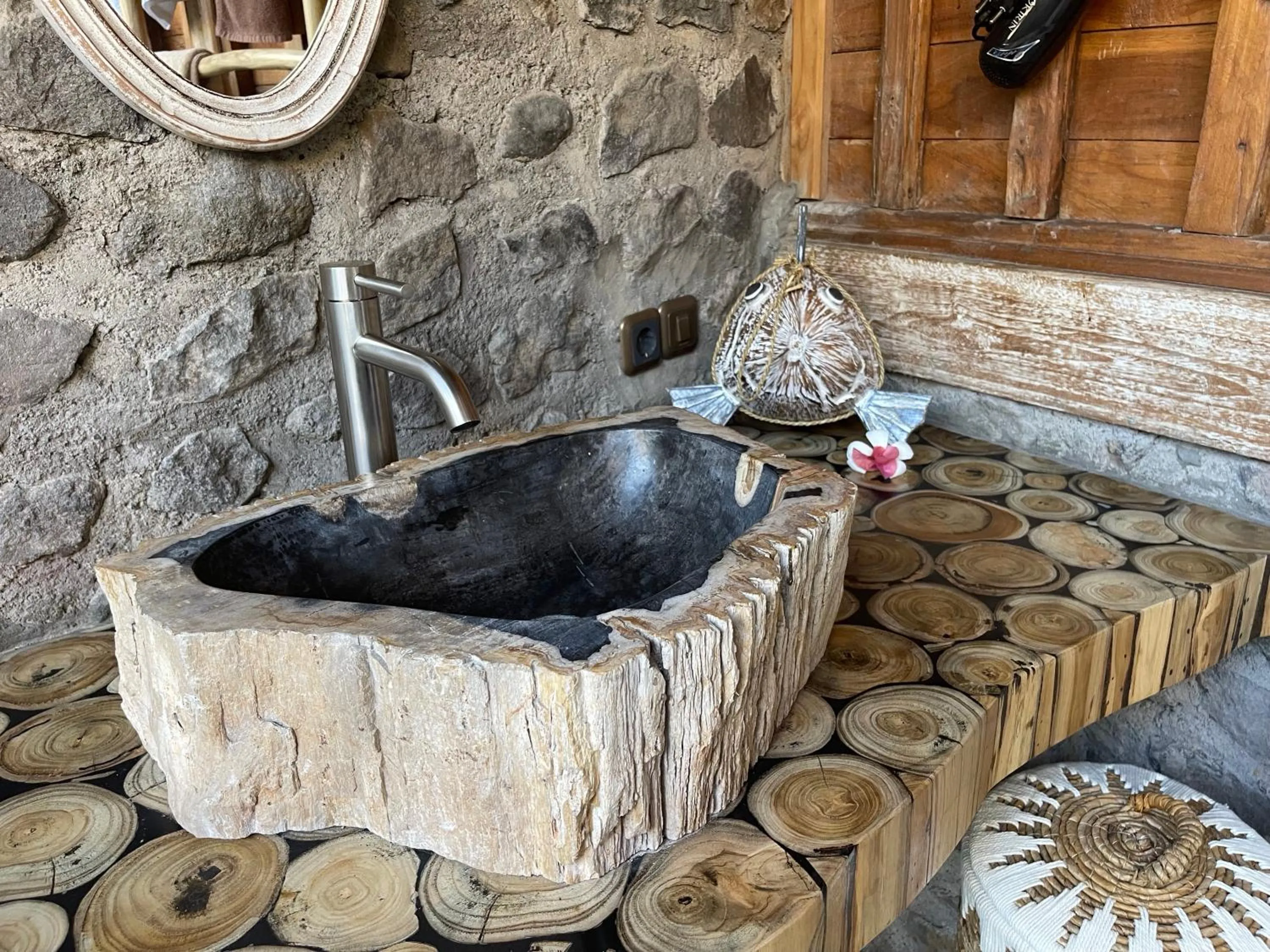Bathroom in Louka Beach Bali