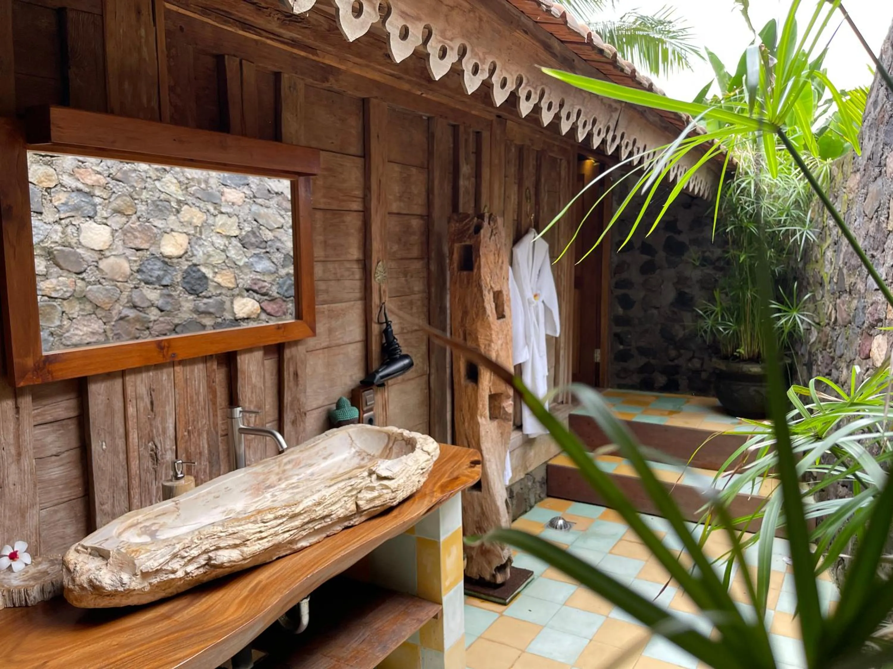 Bathroom in Louka Beach Bali