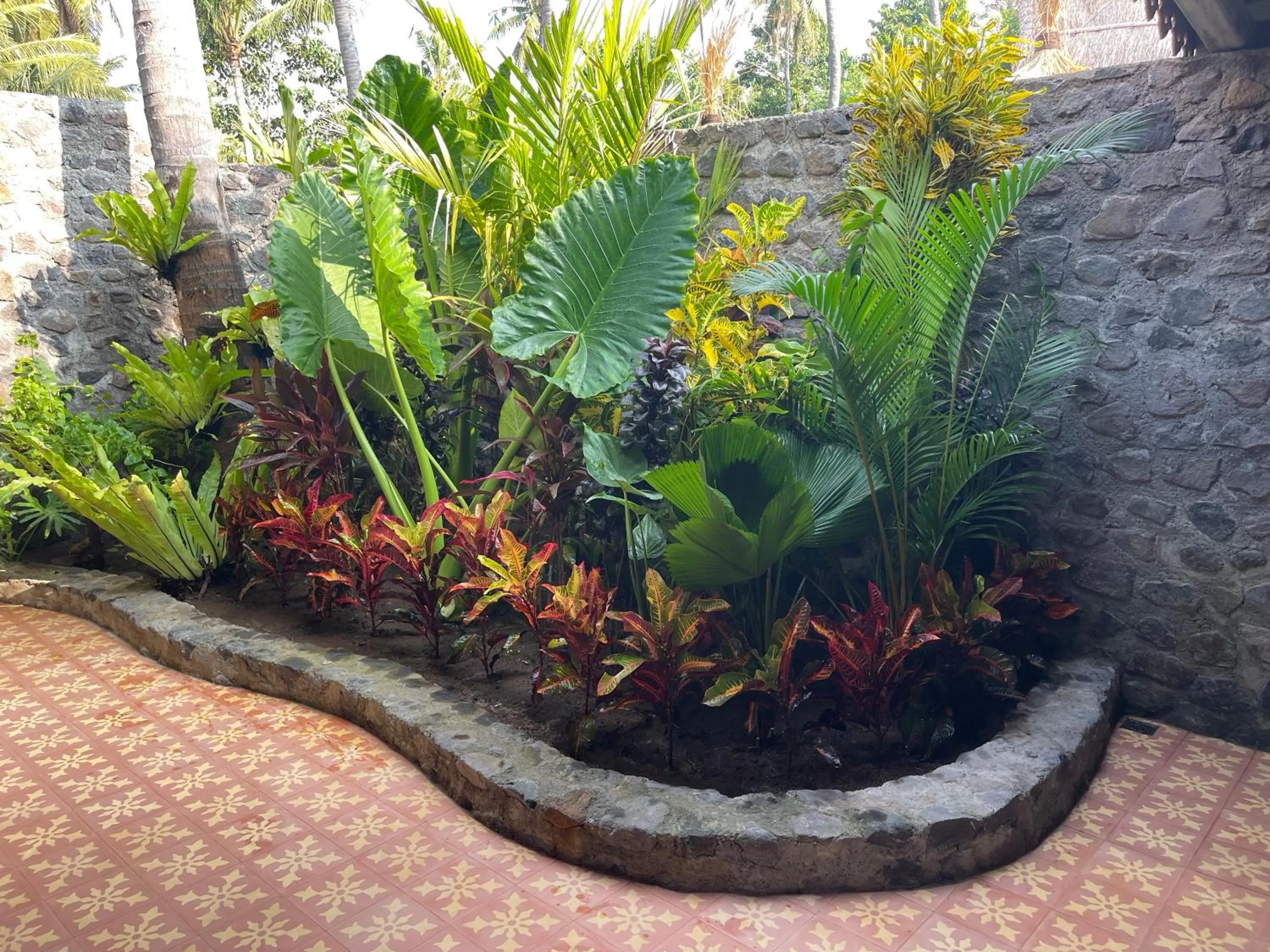 Garden in Louka Beach Bali