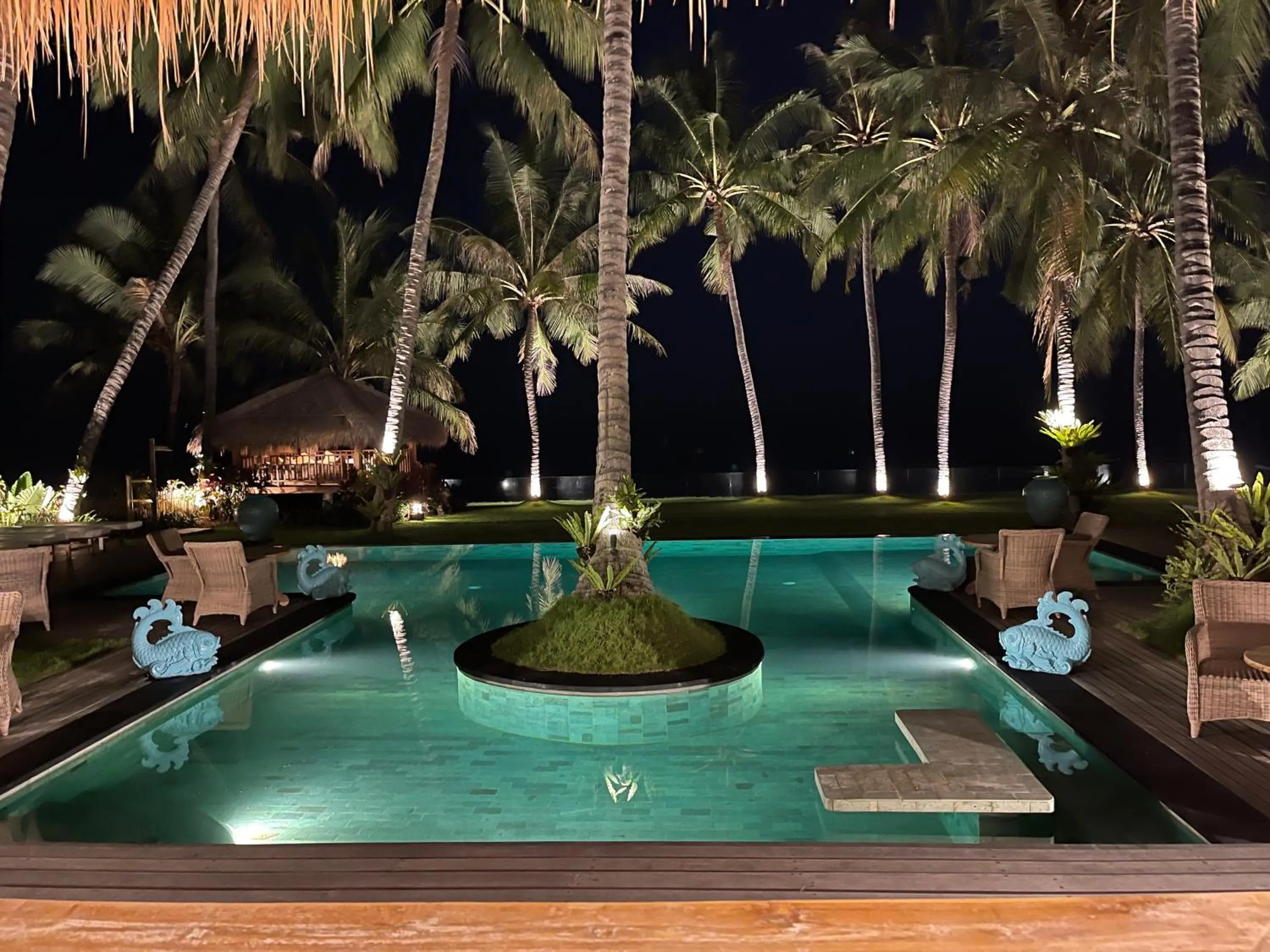 Pool view in Louka Beach Bali