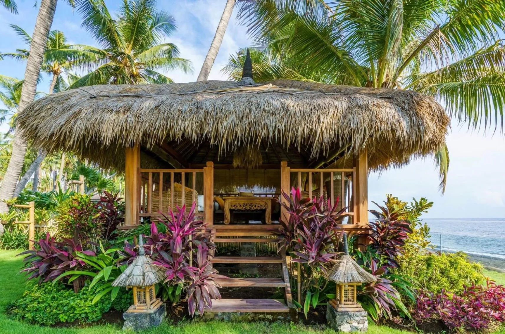 Garden in Louka Beach Bali