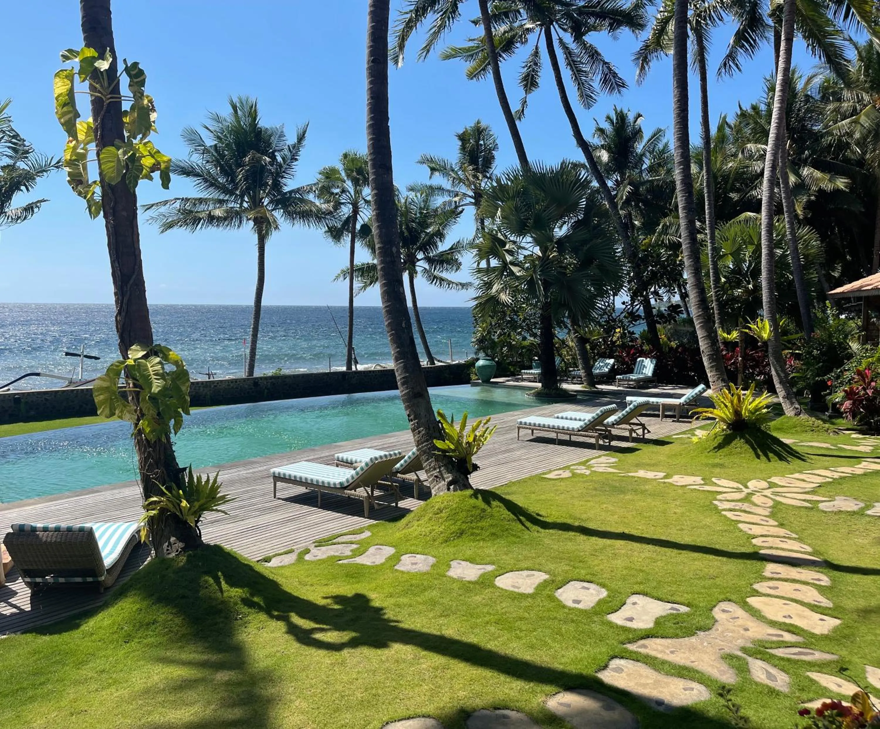 Sea view in Louka Beach Bali