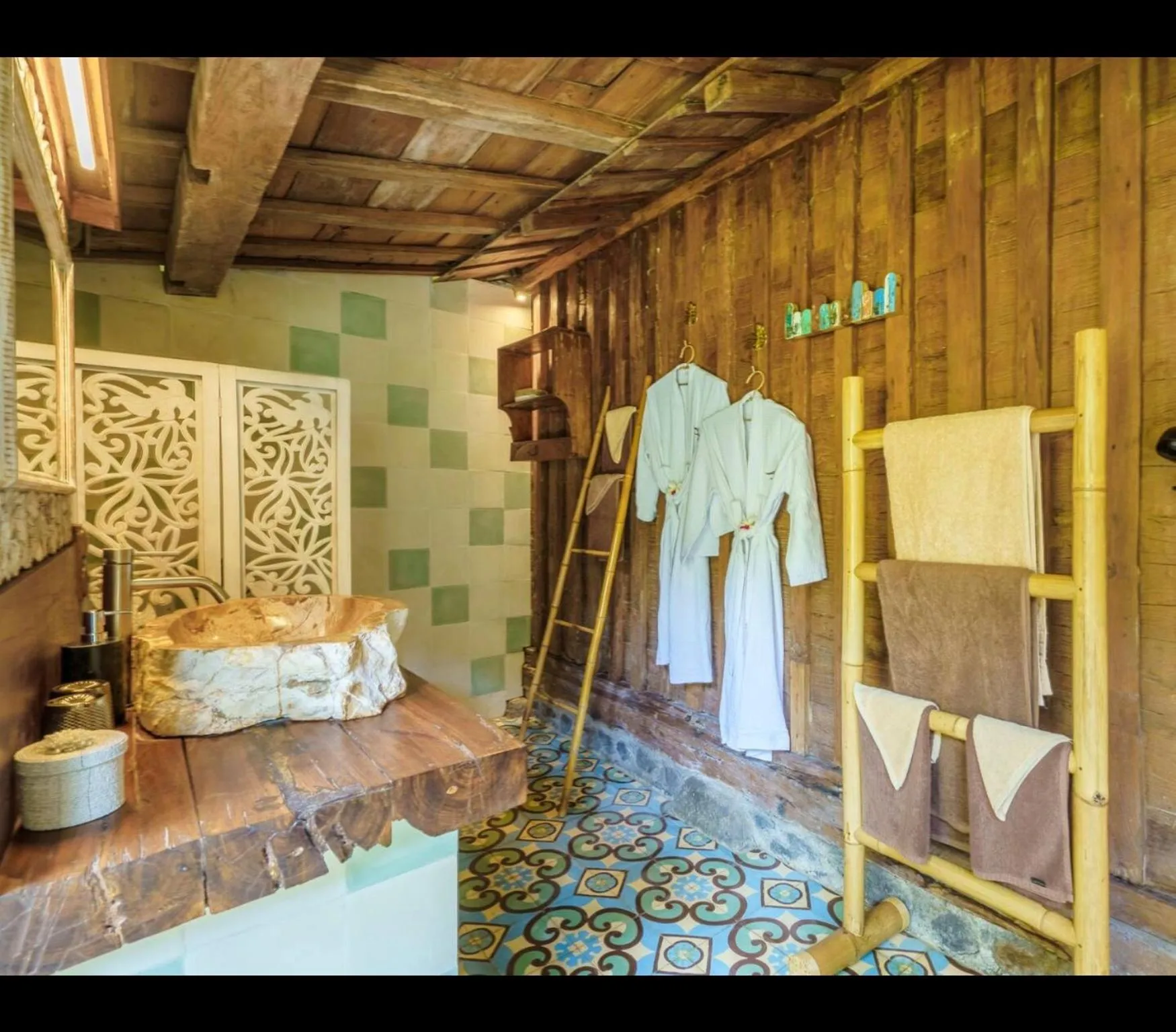 Bathroom in Louka Beach Bali