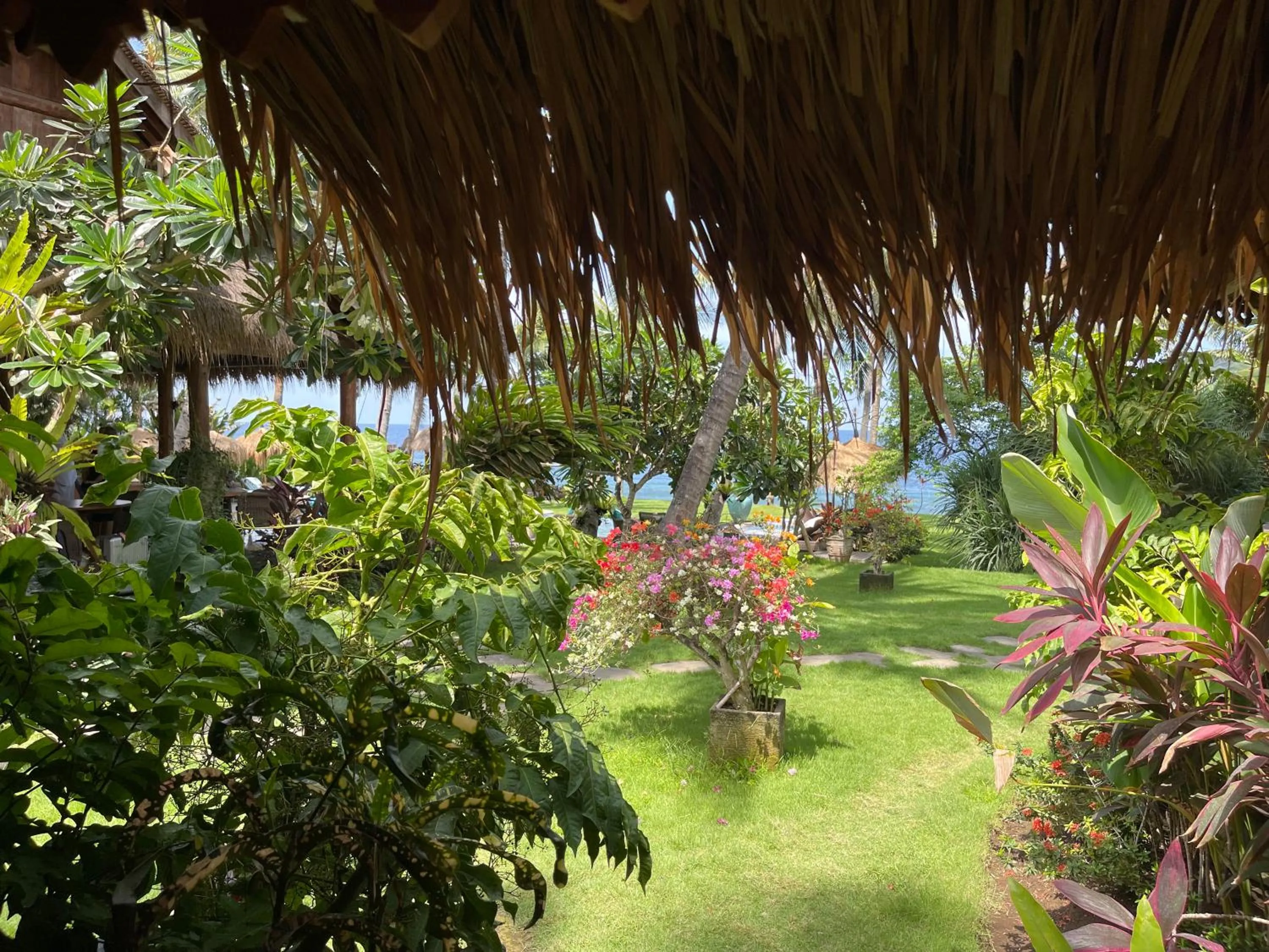 Garden in Louka Beach Bali