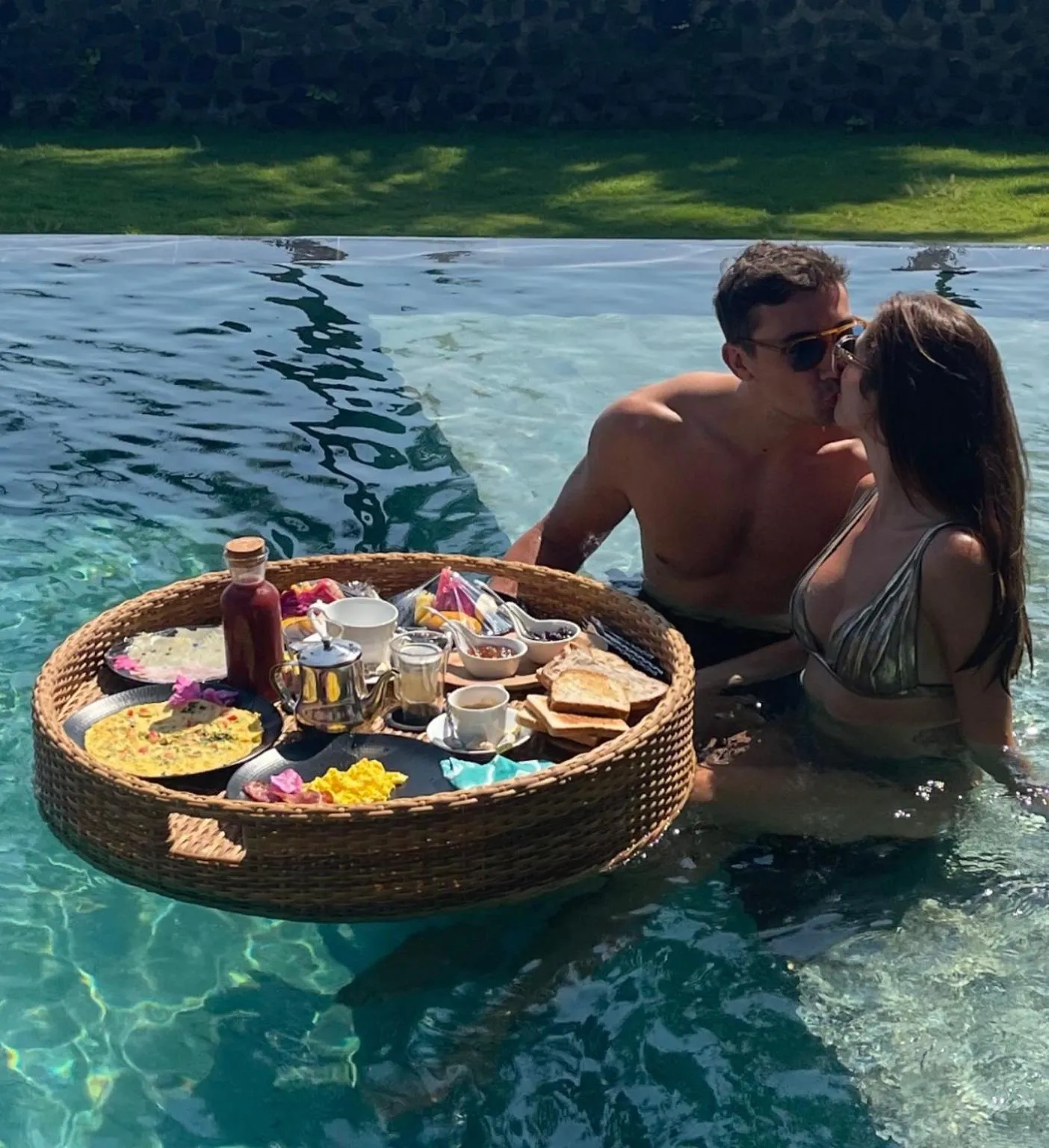 Swimming pool in Louka Beach Bali