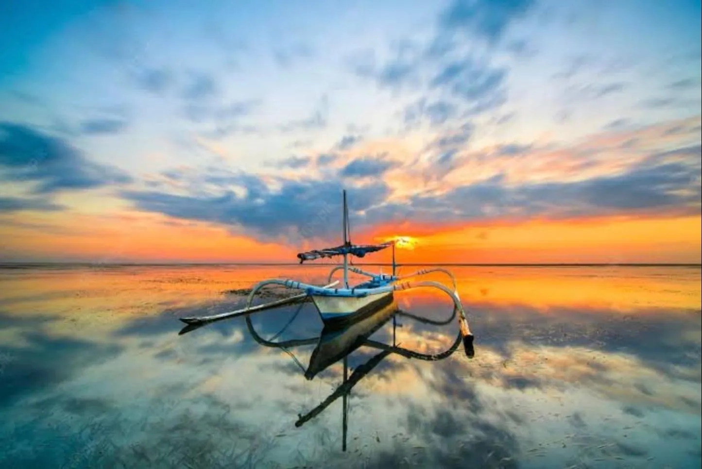 Fishing in Louka Beach Bali