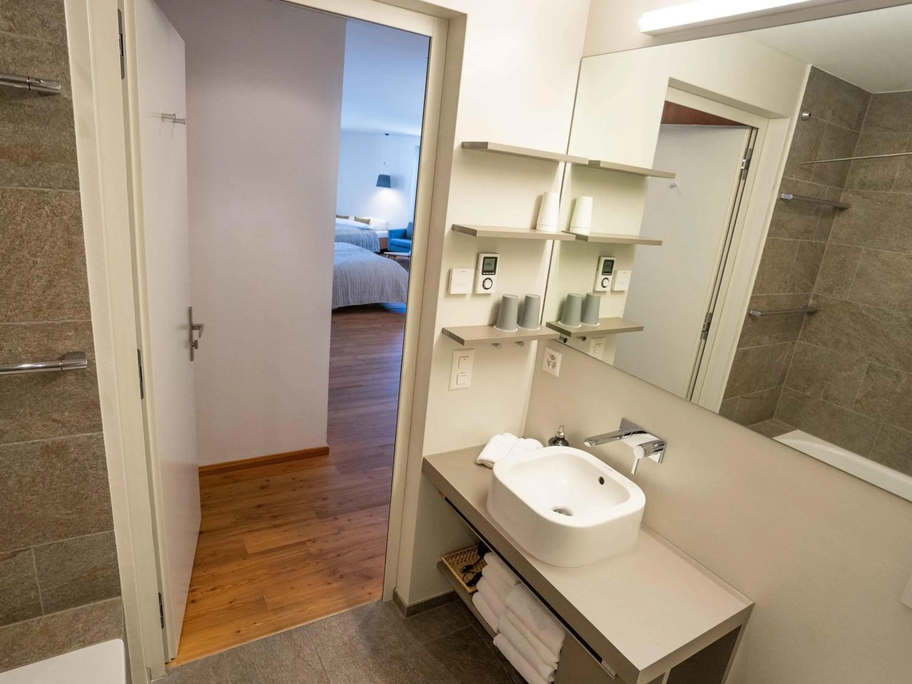 Bathroom in Longhin Maloja B&B