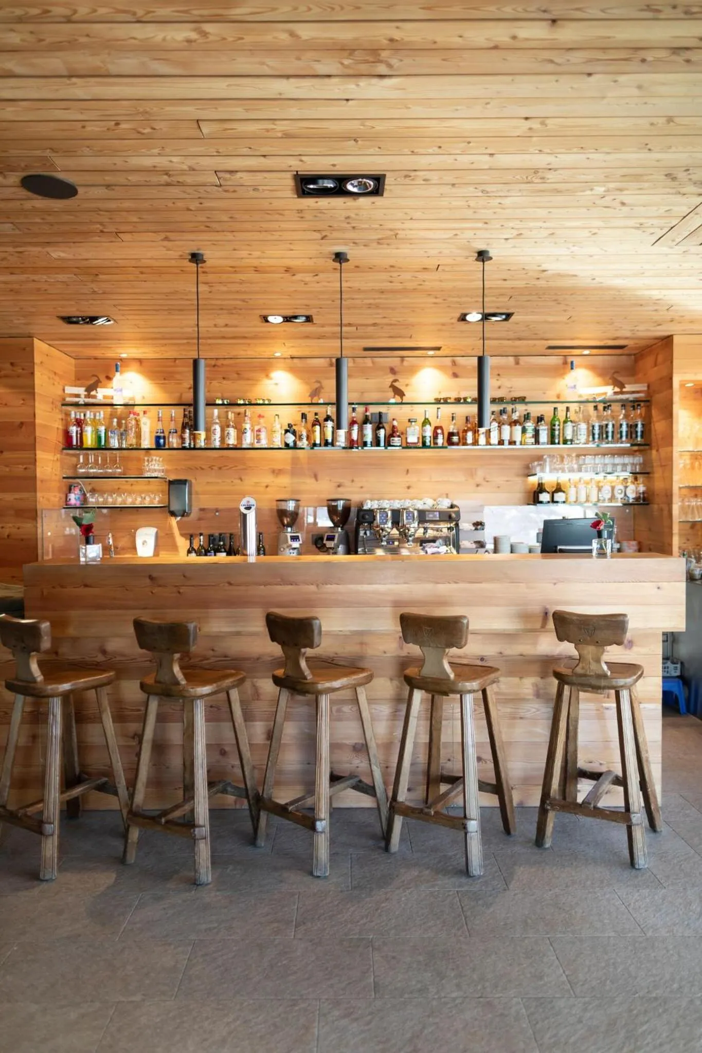 Lounge or bar in Longhin Maloja B&B