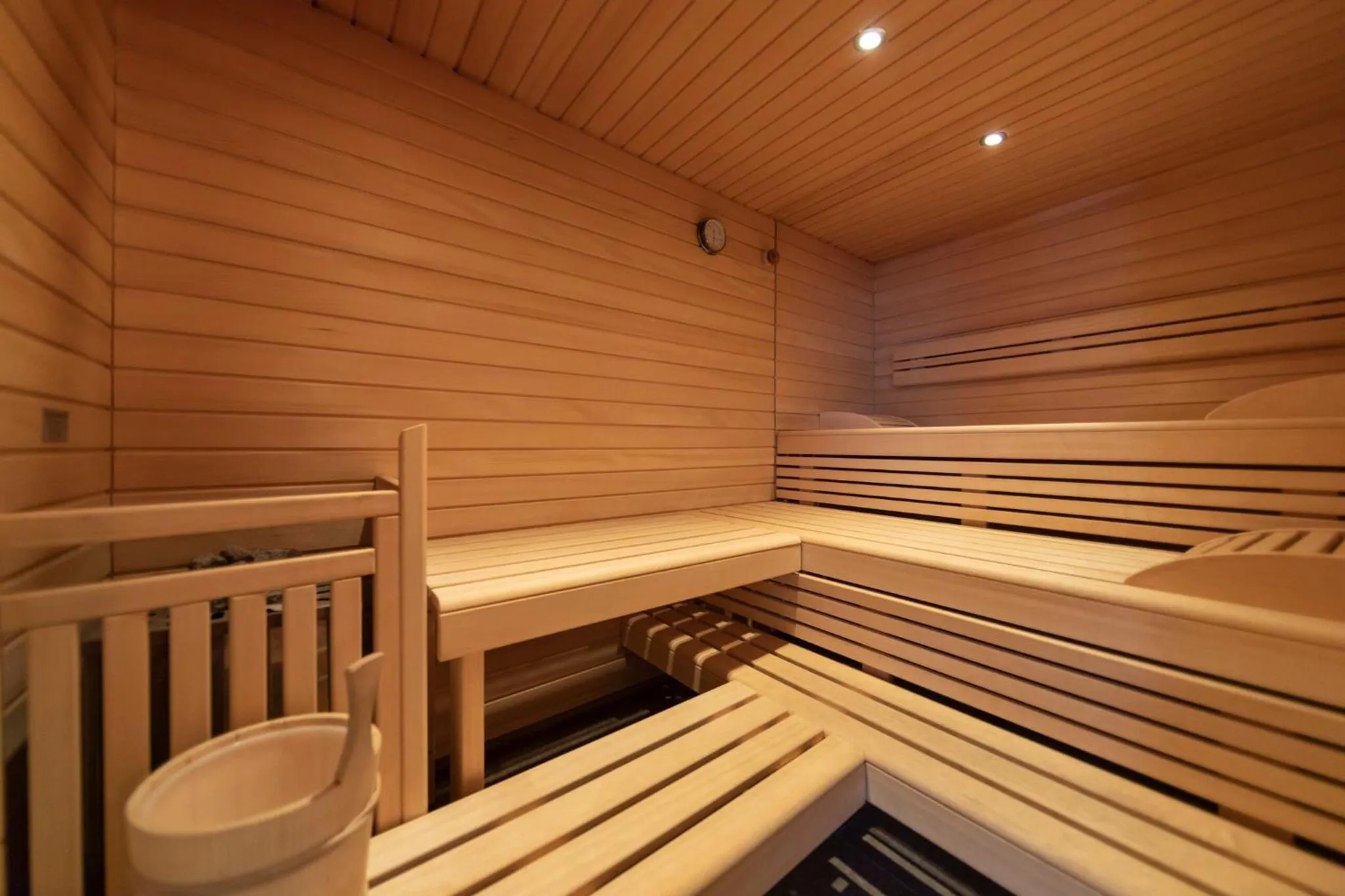 Sauna in Longhin Maloja B&B