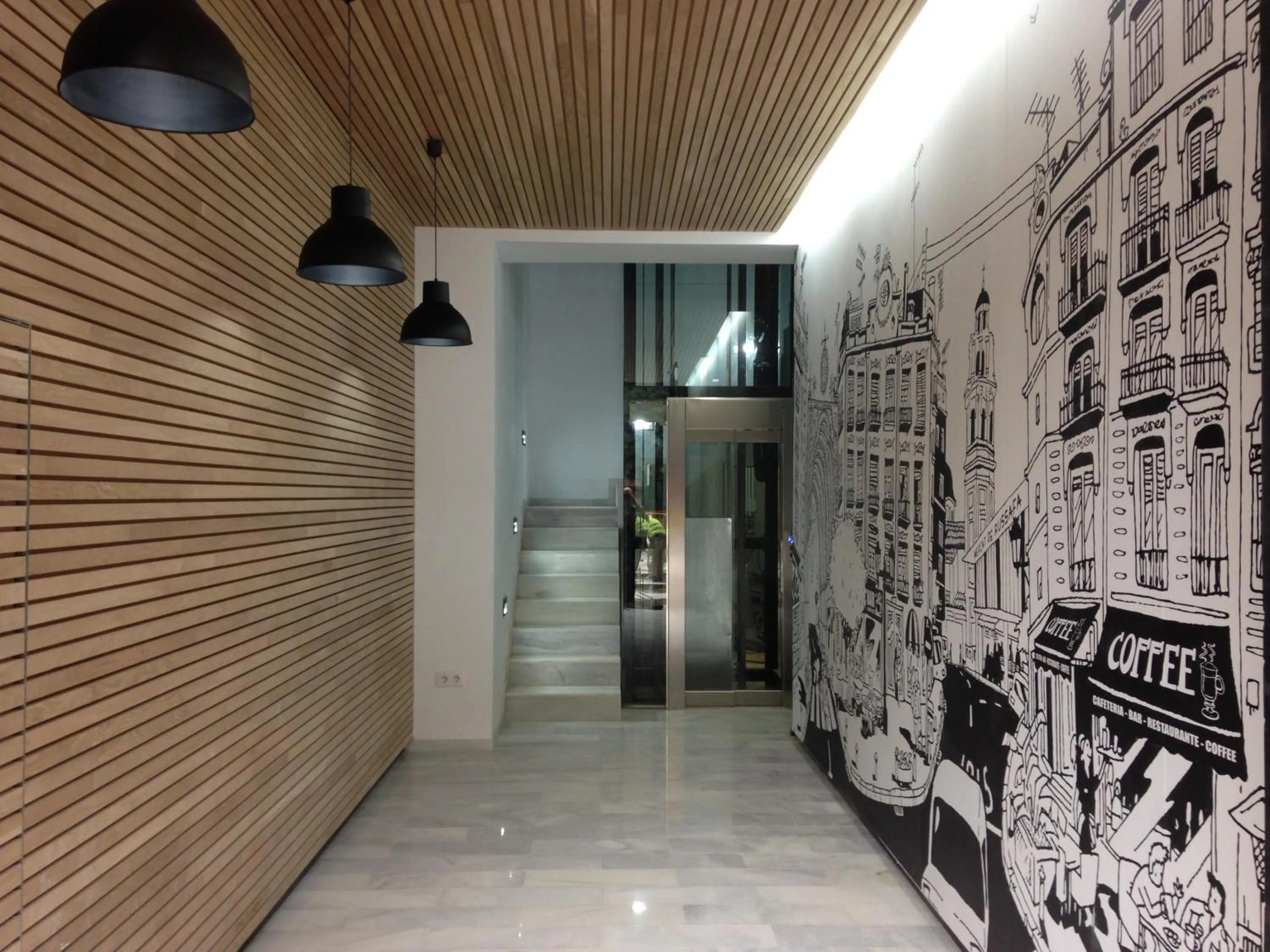 Lobby or reception in El 16 Ruzafa