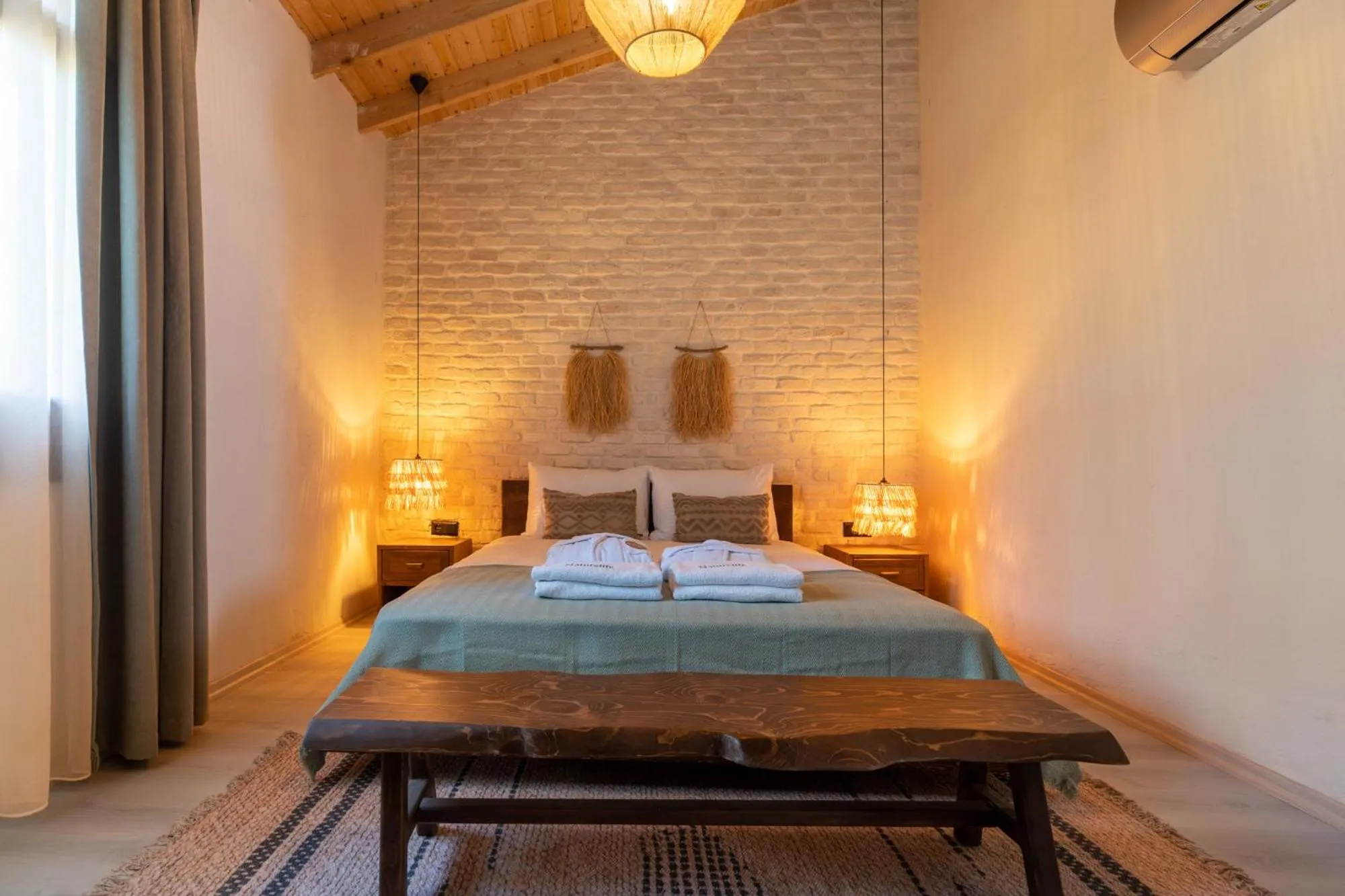 Bedroom, Bed in Naturelife Bungalows & SPA