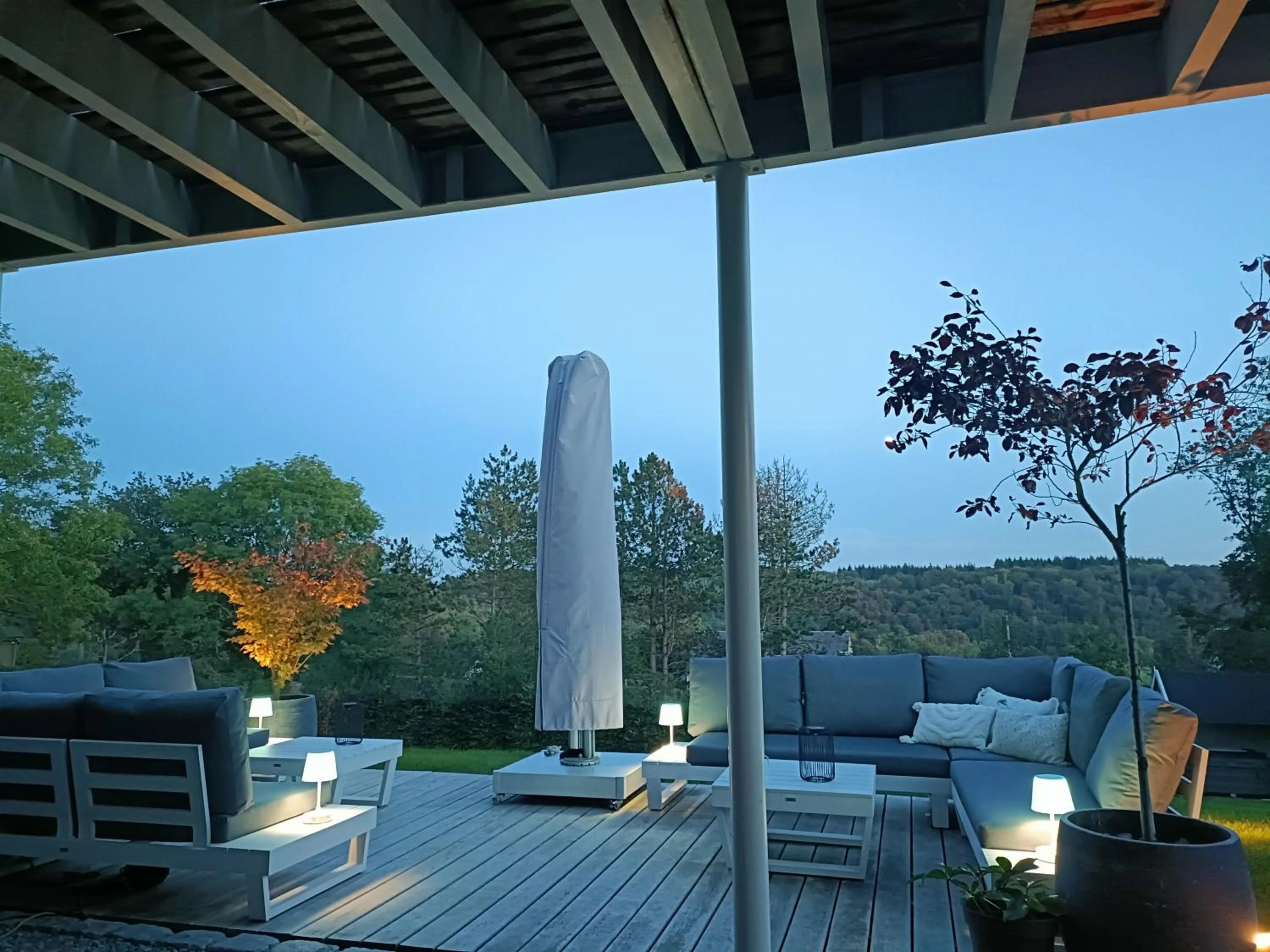 Garden in B&B Maison Durbois