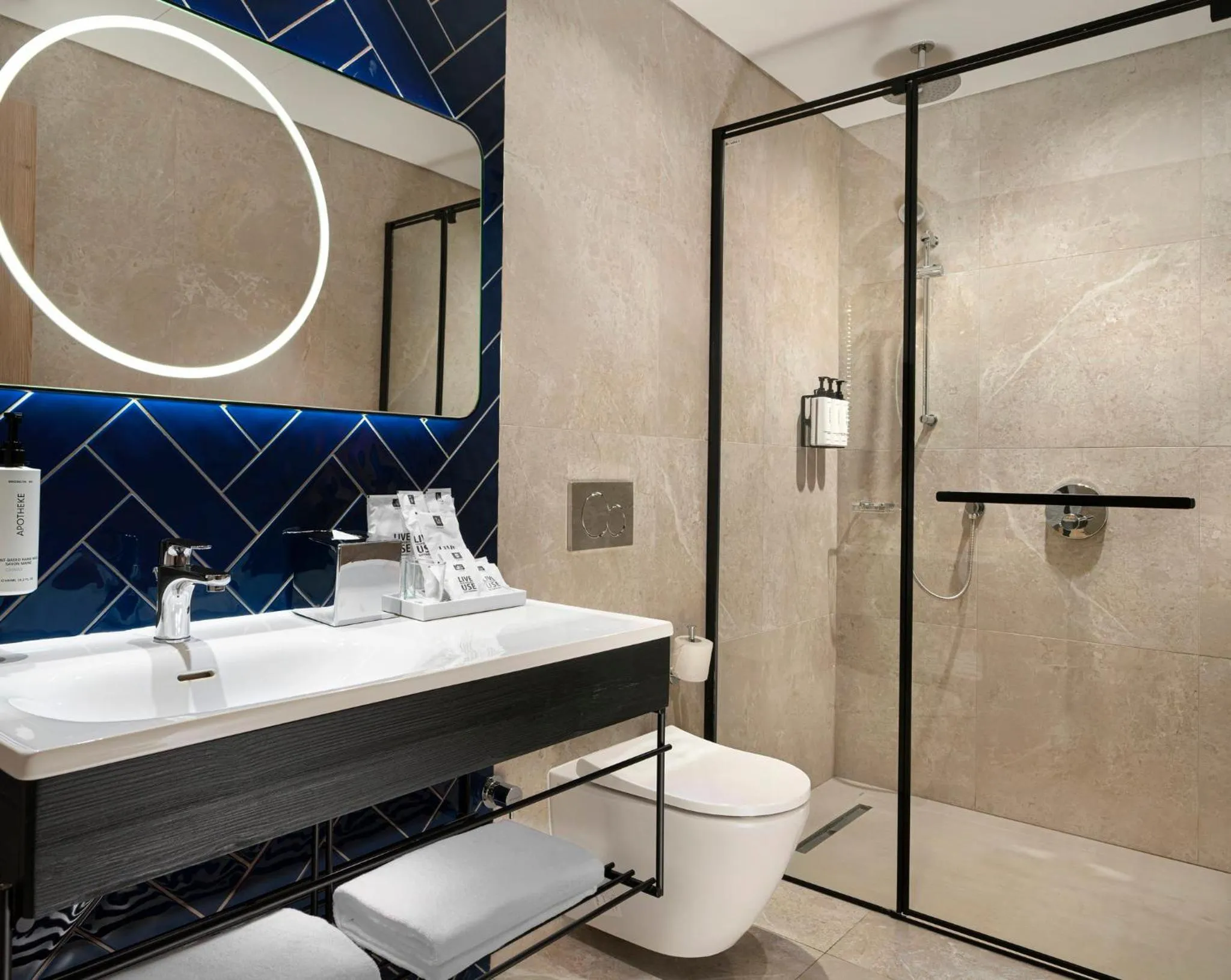 Bathroom in Crowne Plaza Istanbul - Ortakoy Bosphorus by IHG