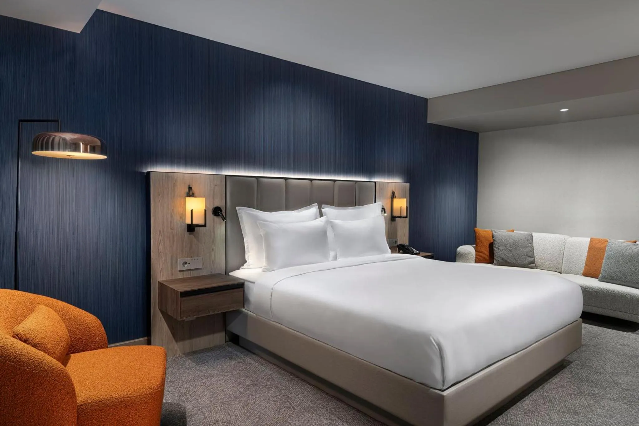 Photo of the whole room, Bed in Crowne Plaza Istanbul - Ortakoy Bosphorus by IHG