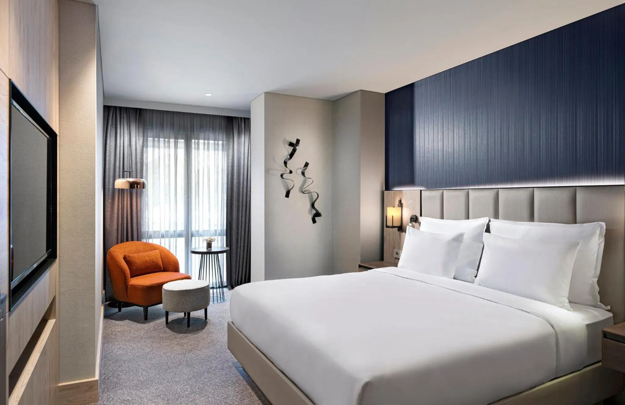 Photo of the whole room, Bed in Crowne Plaza Istanbul - Ortakoy Bosphorus by IHG