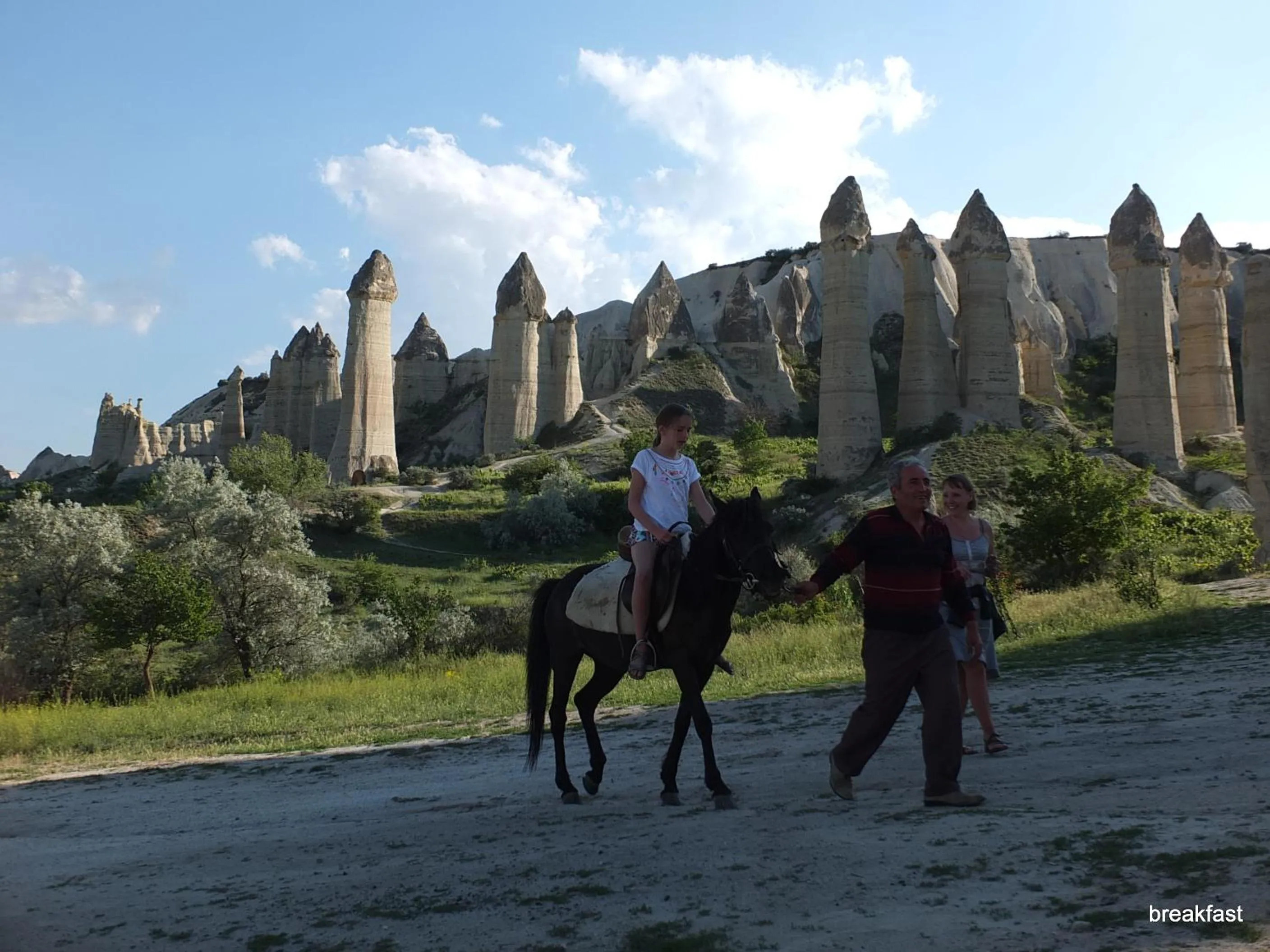 Natural landscape in Anatolia cave hotel Pension