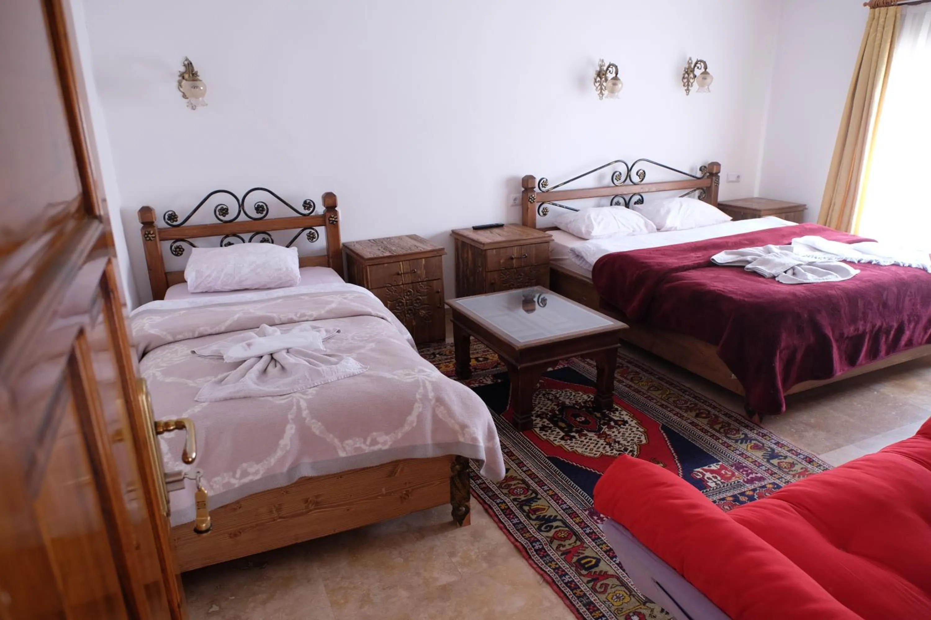 Bedroom, Bed in Anatolia cave hotel Pension